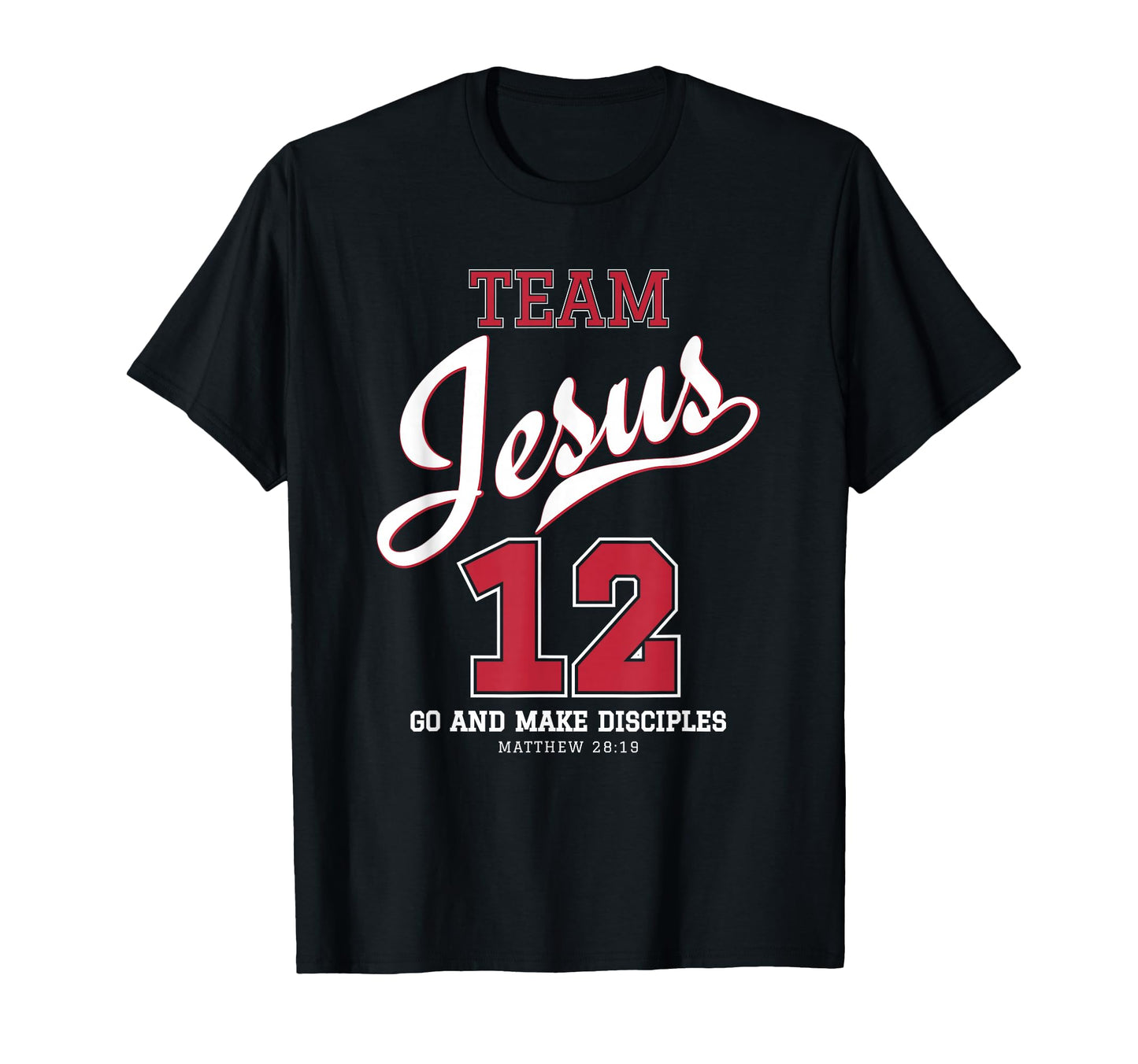 Jesus And Baseball Team Jesus T-Shirt - Casual Everyday Wear Men Women - T-Shirt, Sweatshirt, Hoodie