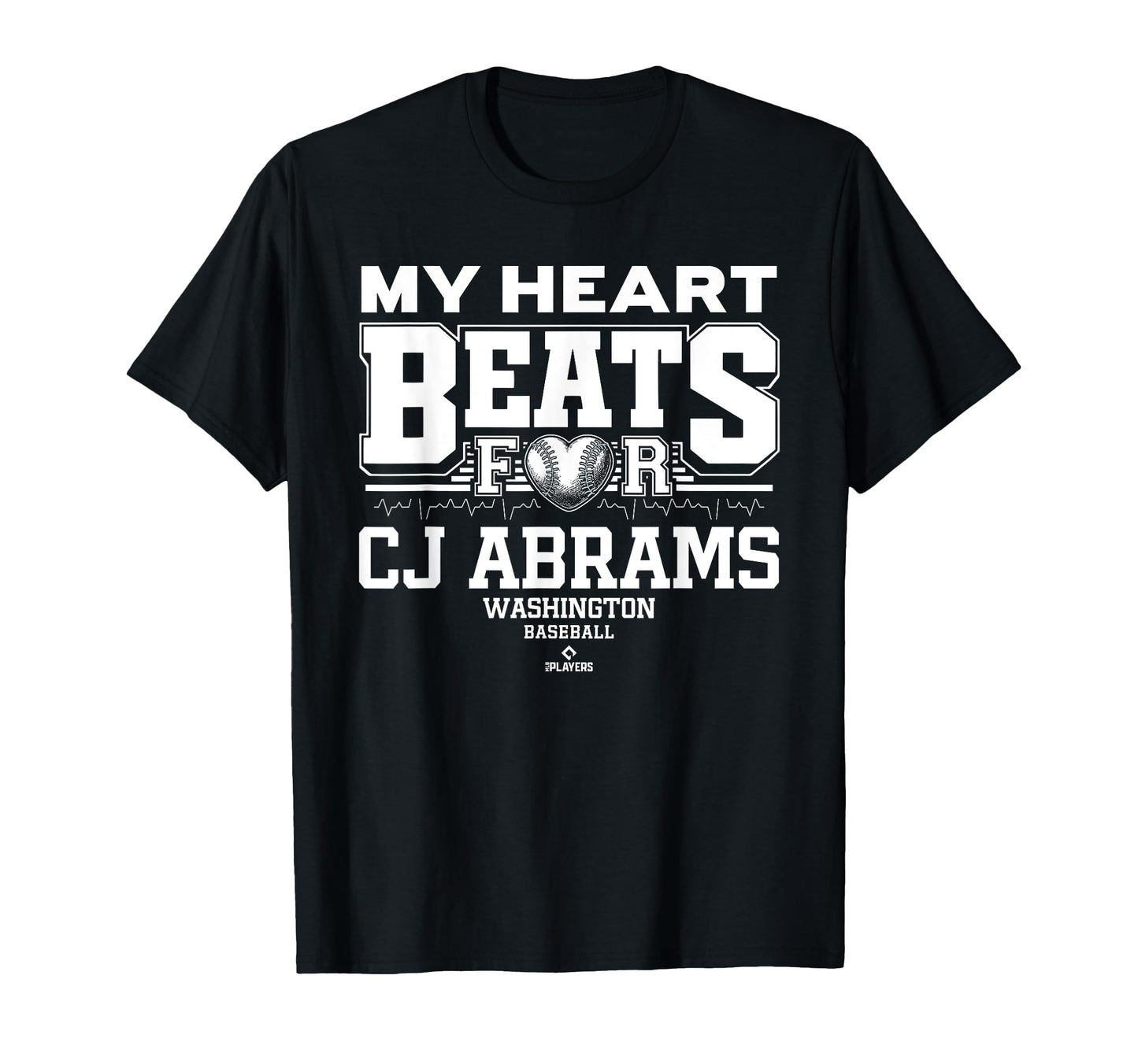 My Heart Beats Cj Abrams Washington T-Shirt - Streetwear Style for Adults - T-Shirt, Sweatshirt, Hoodie