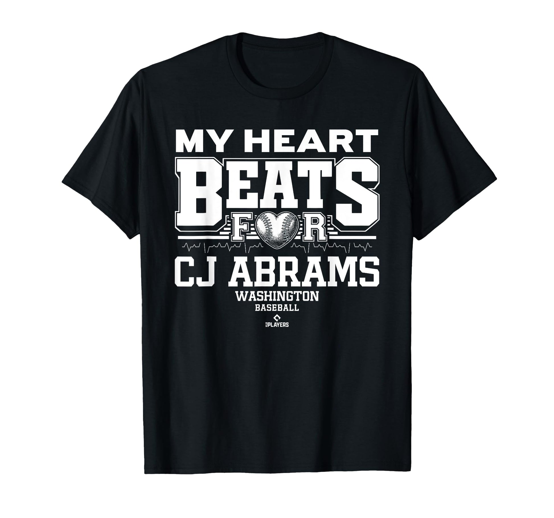 My Heart Beats Cj Abrams Washington T-Shirt - Streetwear Style for Adults - T-Shirt, Sweatshirt, Hoodie