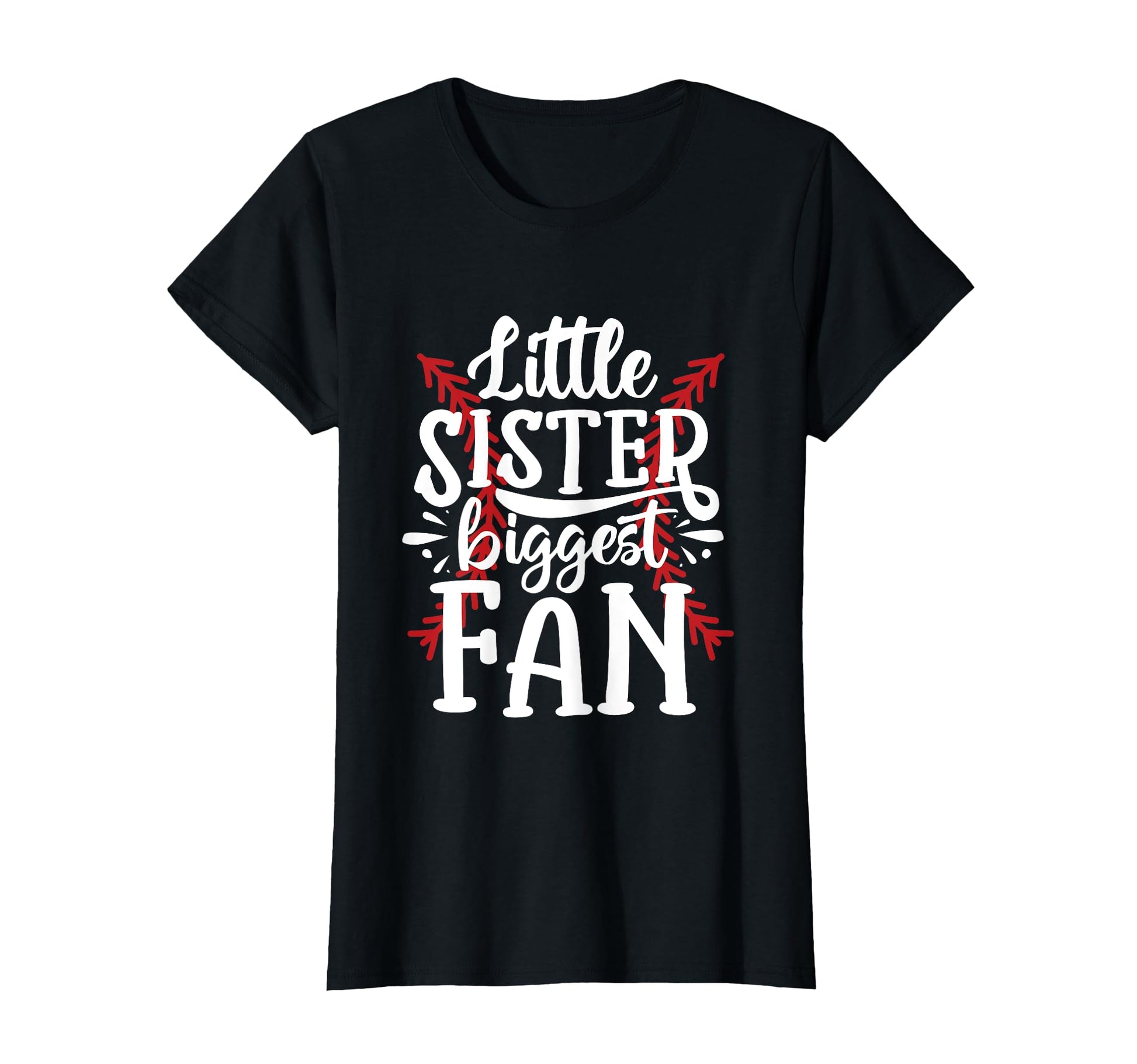 Baseball Sister Baseball Love T-Shirt - Casual Everyday Wear for Adults - T-Shirt, Sweatshirt, Hoodie