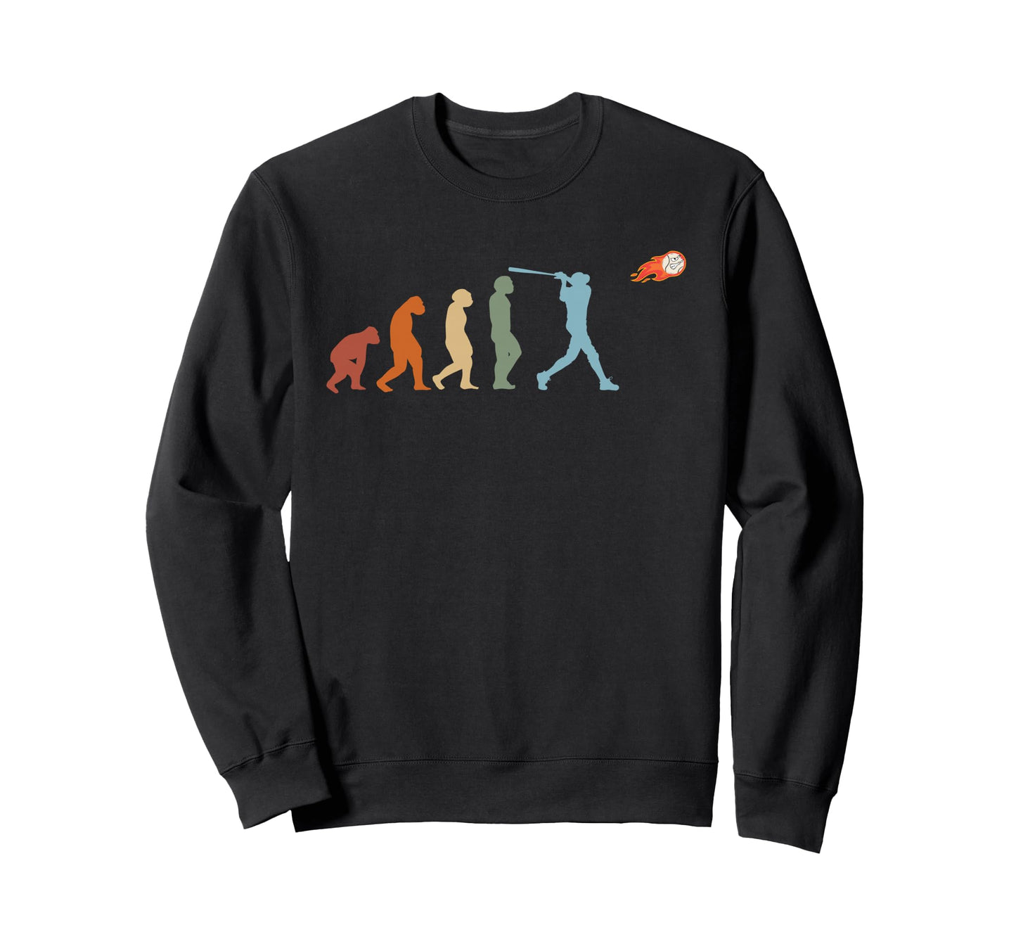 Baseball Softball Baseballplayer Sweatshirt - Unique Graphic for Adults - T-Shirt, Sweatshirt, Hoodie