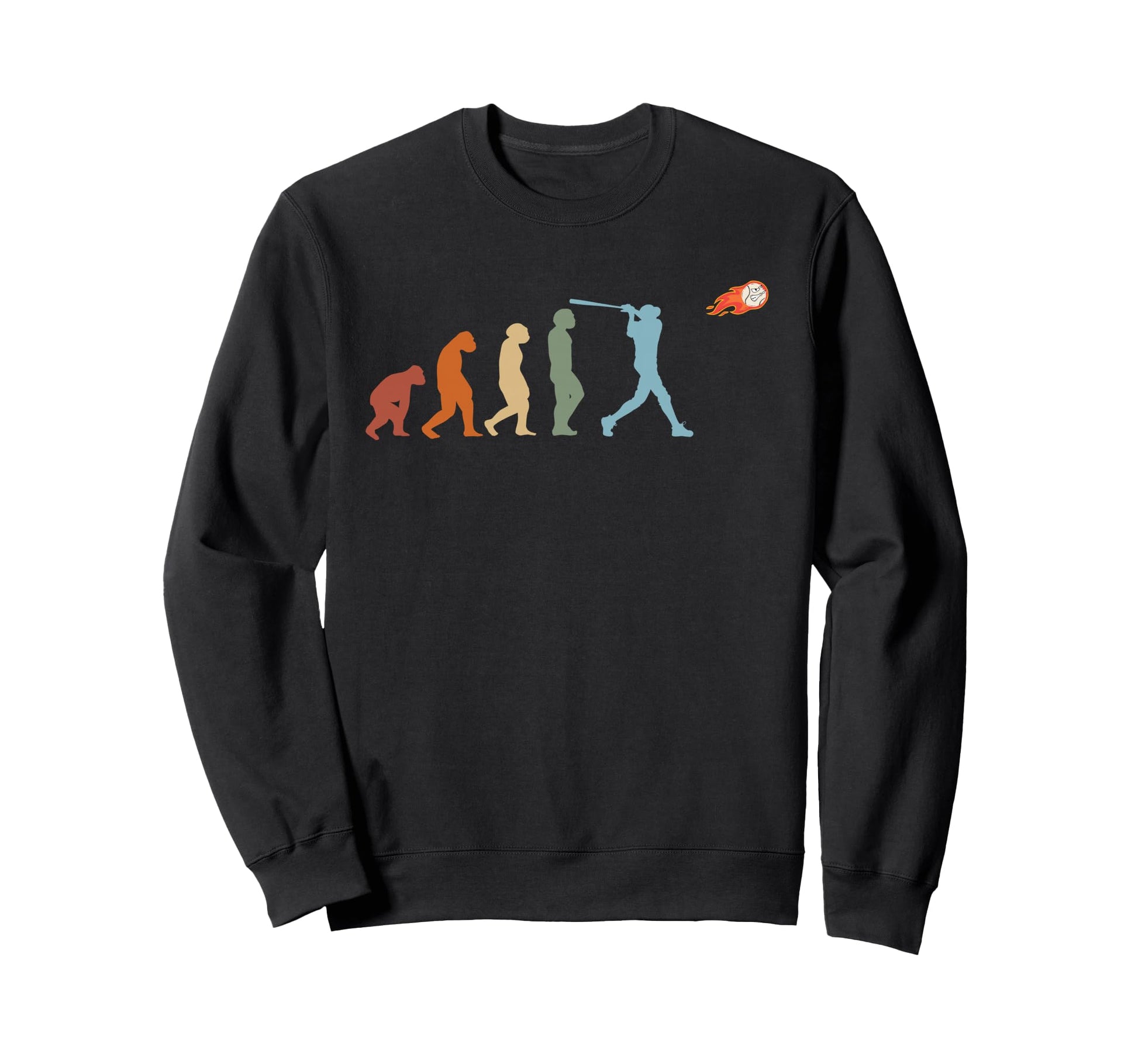 Baseball Softball Baseballplayer Sweatshirt - Unique Graphic for Adults - T-Shirt, Sweatshirt, Hoodie