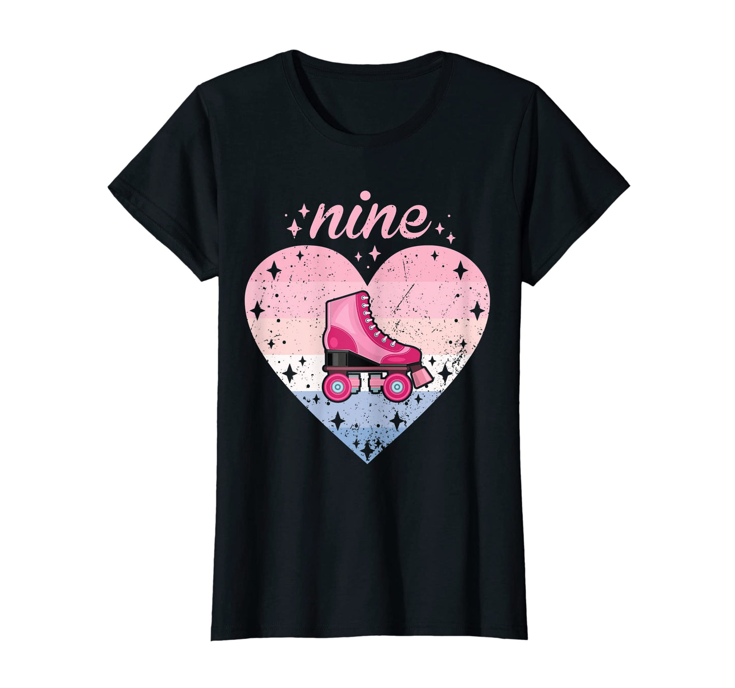9 Year Old Roller Skating T-Shirt - Casual Everyday Wear Men Women - T-Shirt, Sweatshirt, Hoodie
