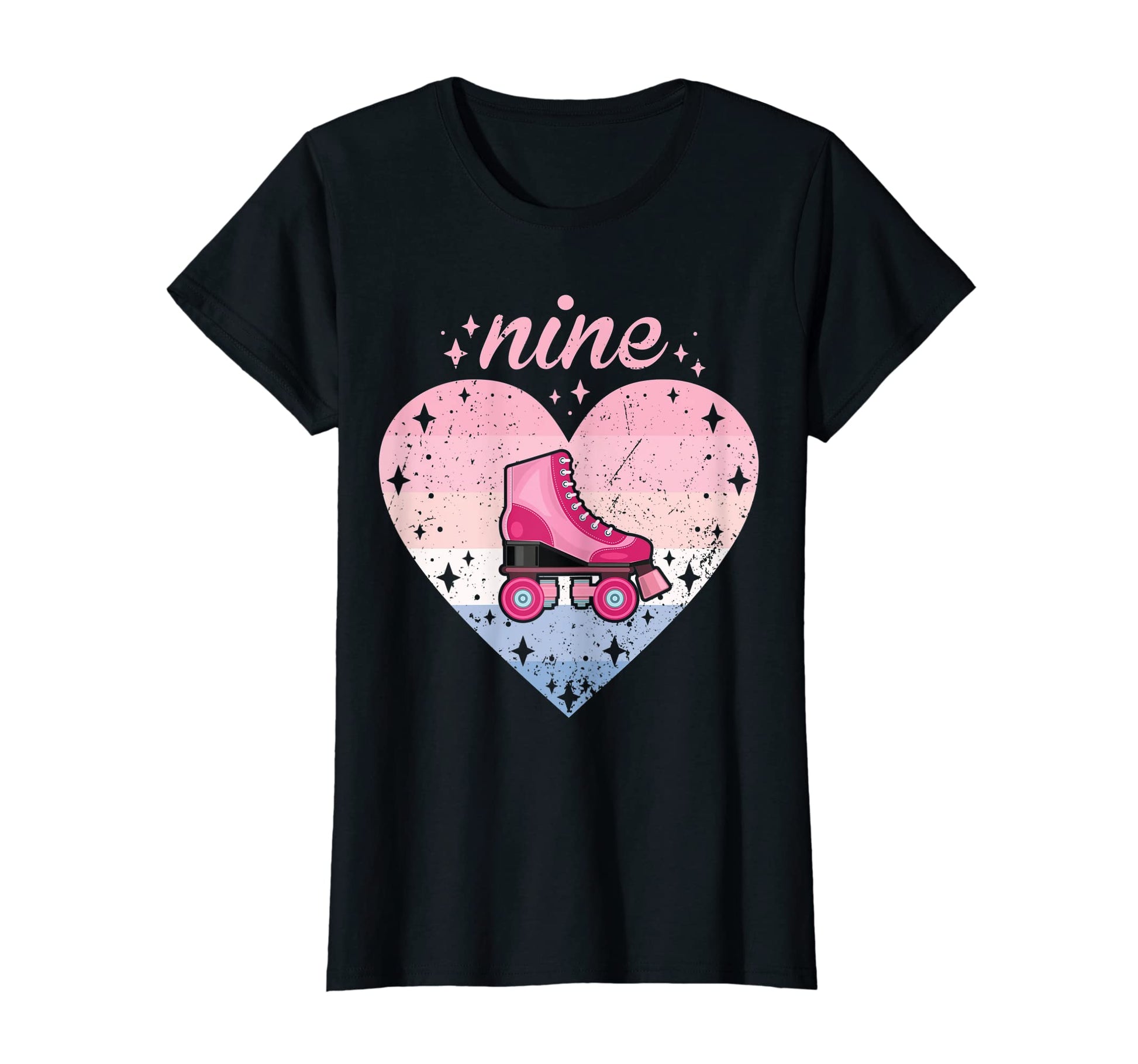 9 Year Old Roller Skating T-Shirt - Casual Everyday Wear Men Women - T-Shirt, Sweatshirt, Hoodie
