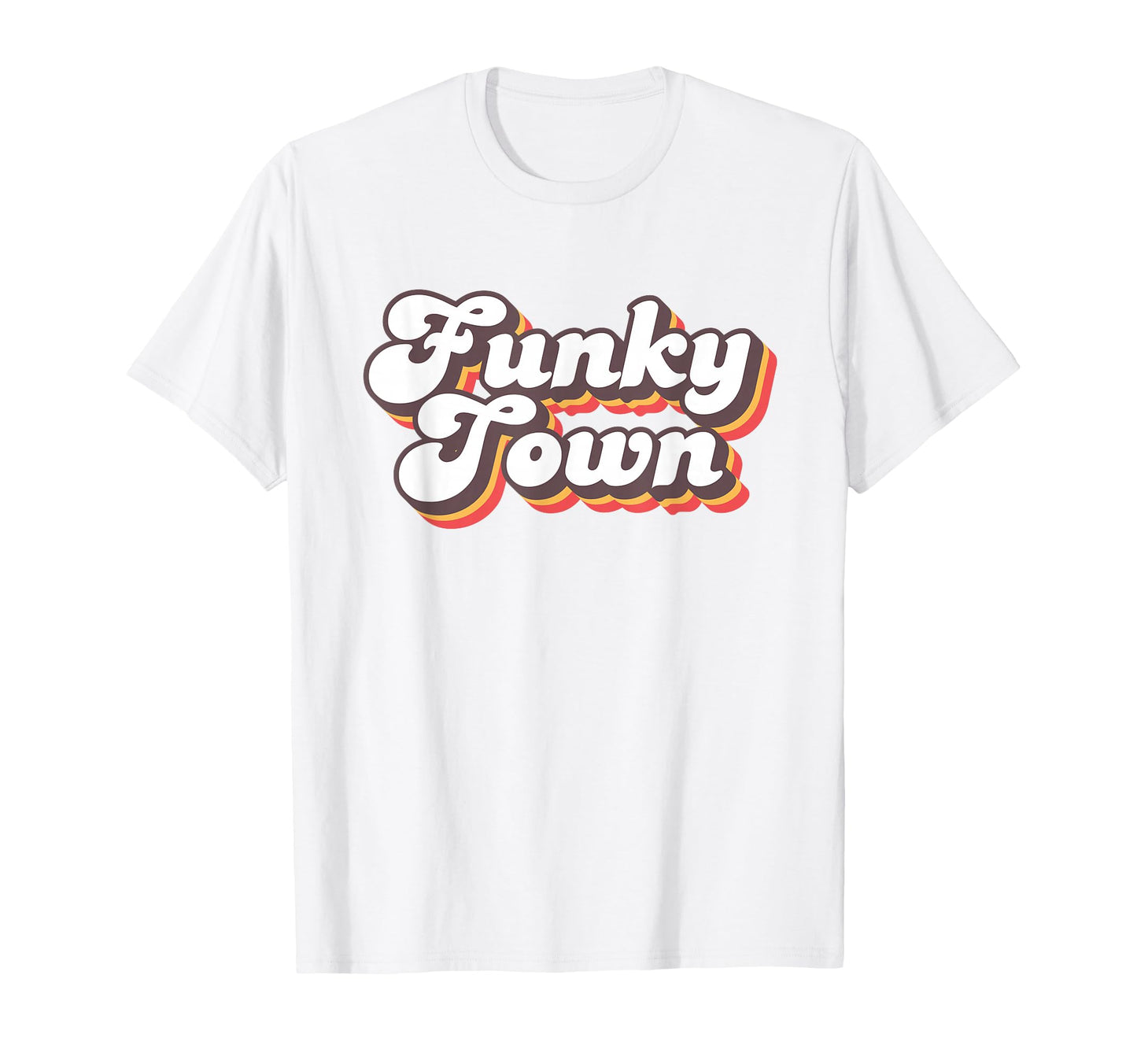 Funky Town Roller Disco Outfit 70S T-Shirt - Aesthetic Graphic for Adults - T-Shirt, Sweatshirt, Hoodie