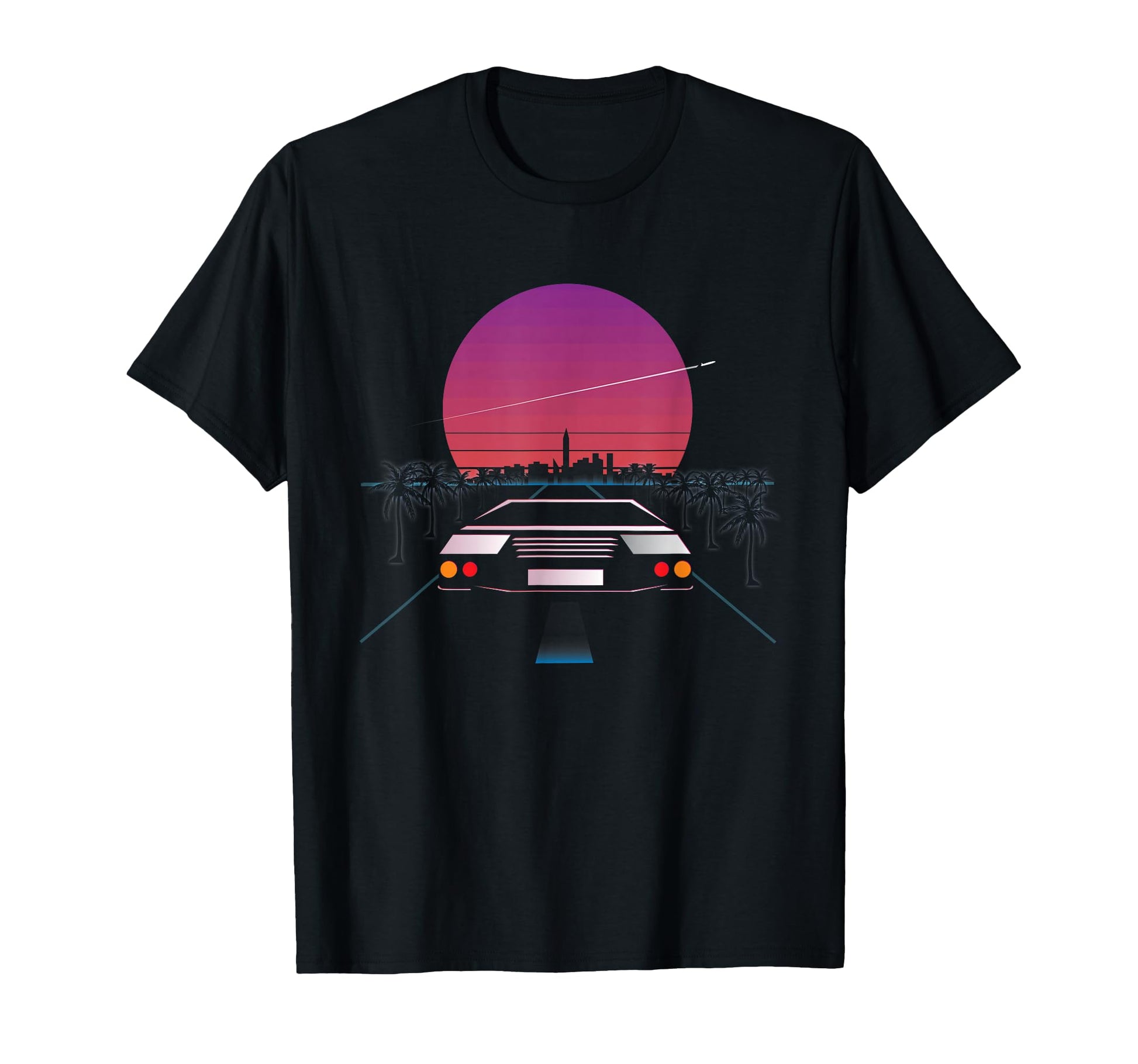 Retrowave Synthwave Aesthetics T-Shirt - Fun Novelty Design Men Women - T-Shirt, Sweatshirt, Hoodie