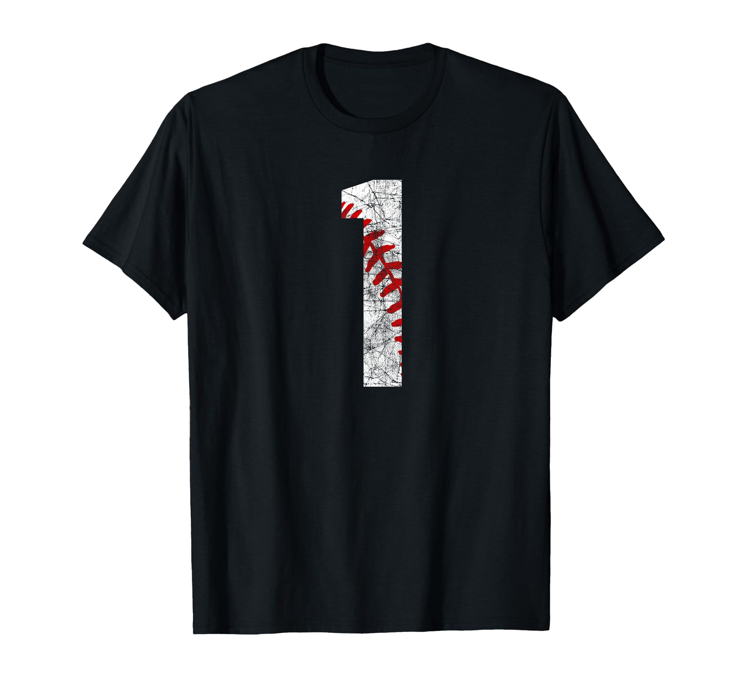 Number 1 1St Birthday Baseball Lover 1 T-Shirt - Novelty Apparel Unisex - T-Shirt, Sweatshirt, Hoodie