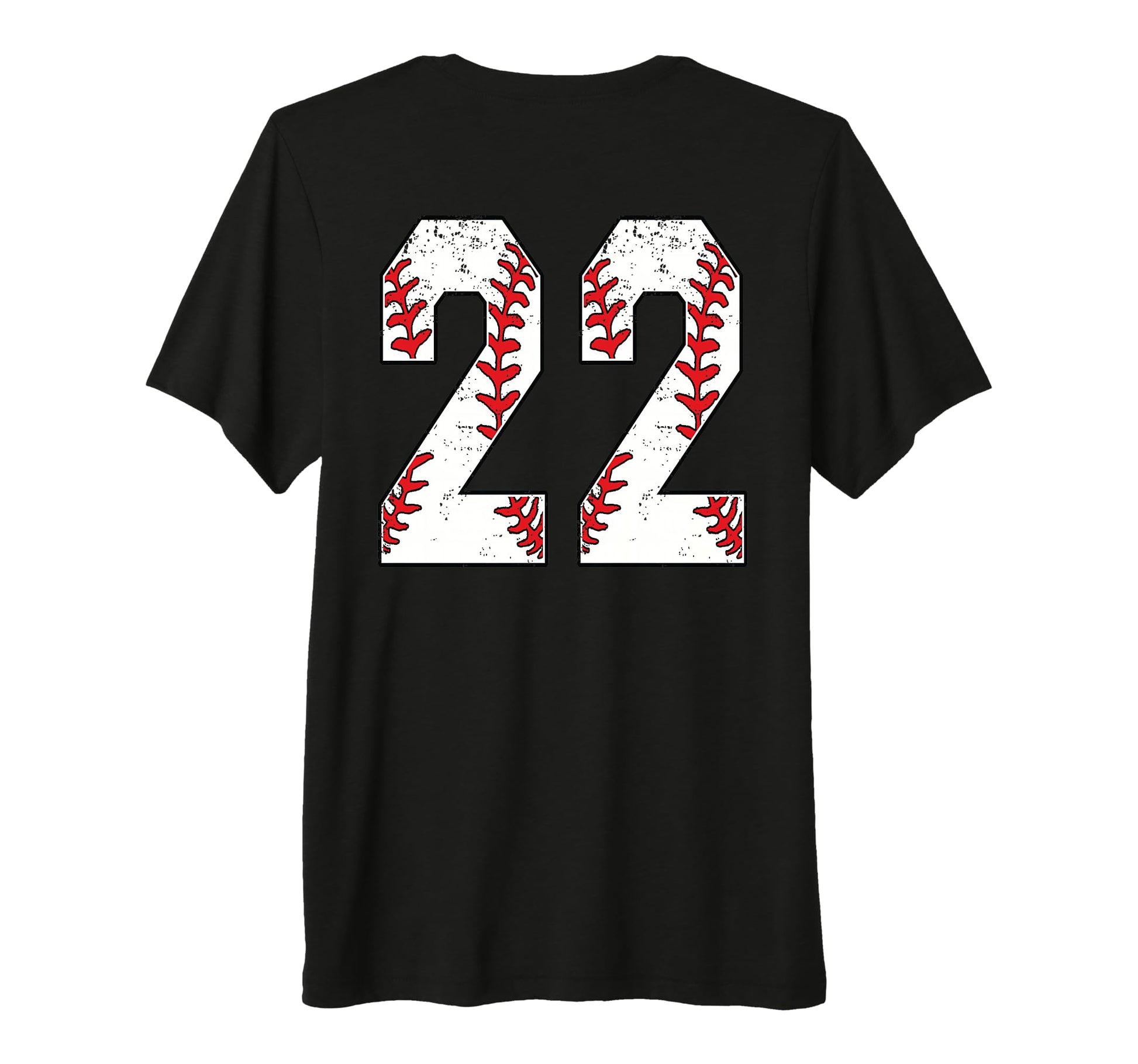Number 22 Baseball Jersey Number 22 T-Shirt - Novelty Apparel Men Women - T-Shirt, Sweatshirt, Hoodie