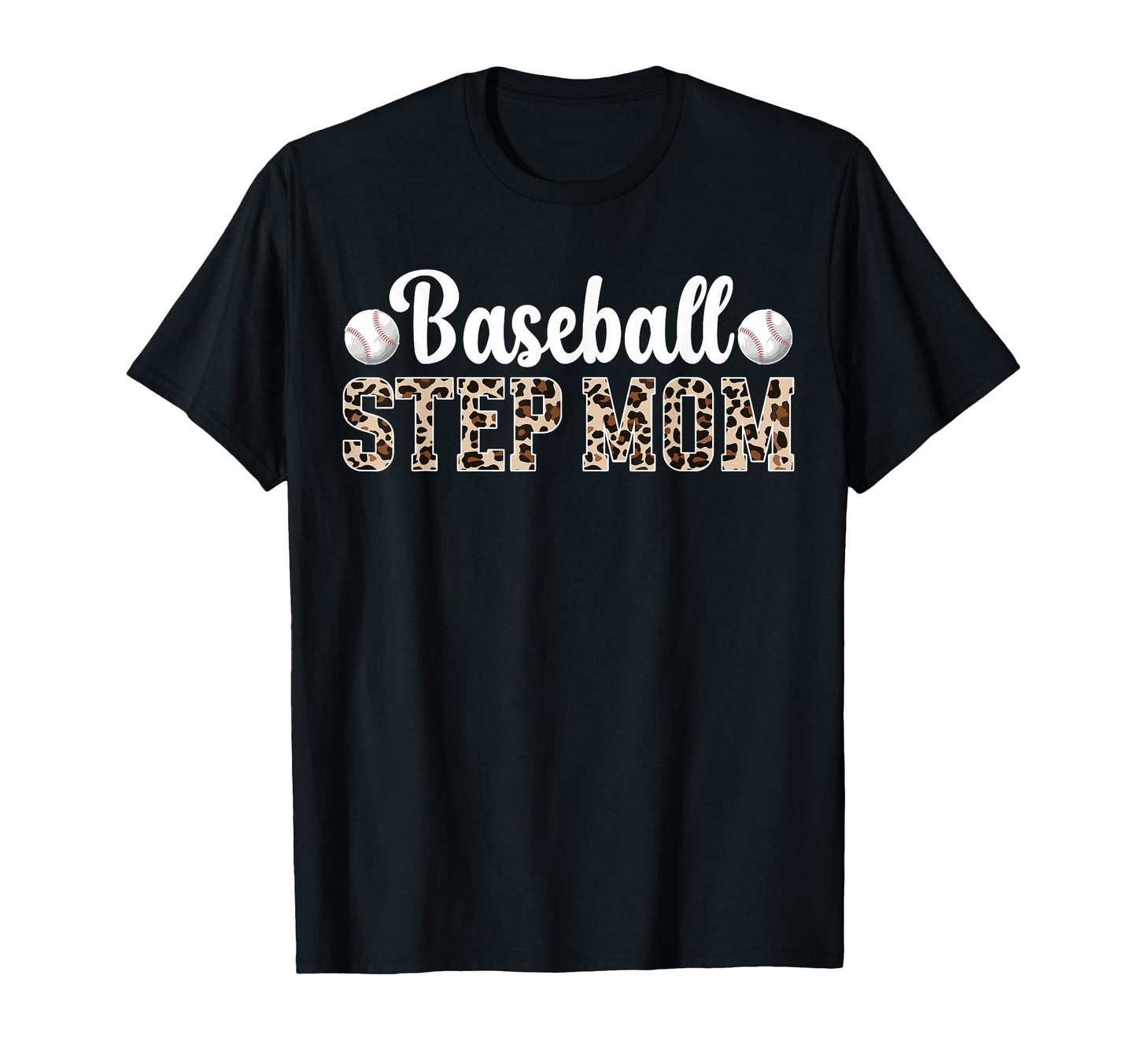 Baseball Step Mom Baseball Player T-Shirt - Graphic Print for Adults - T-Shirt, Sweatshirt, Hoodie