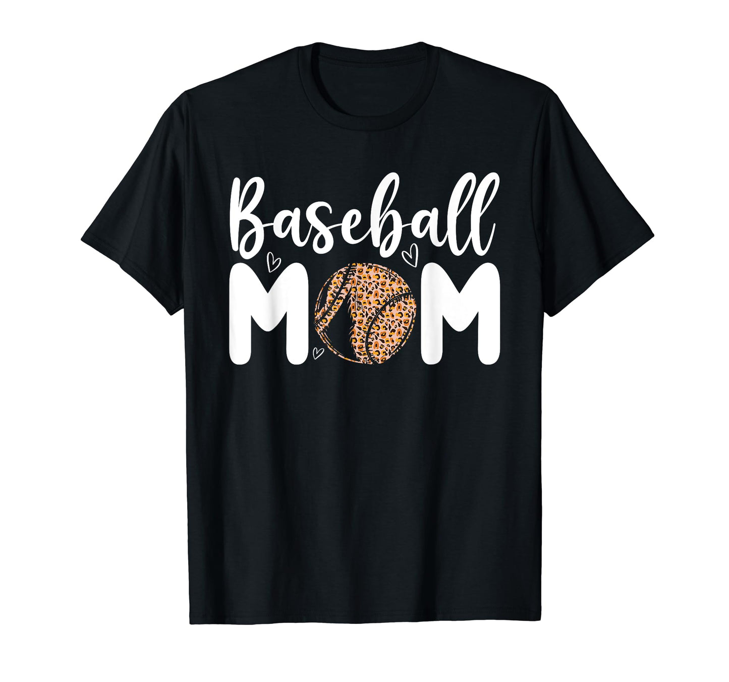 Baseball Leopard Cheetah Pattern T-Shirt - Trendy Graphic for Adults - T-Shirt, Sweatshirt, Hoodie