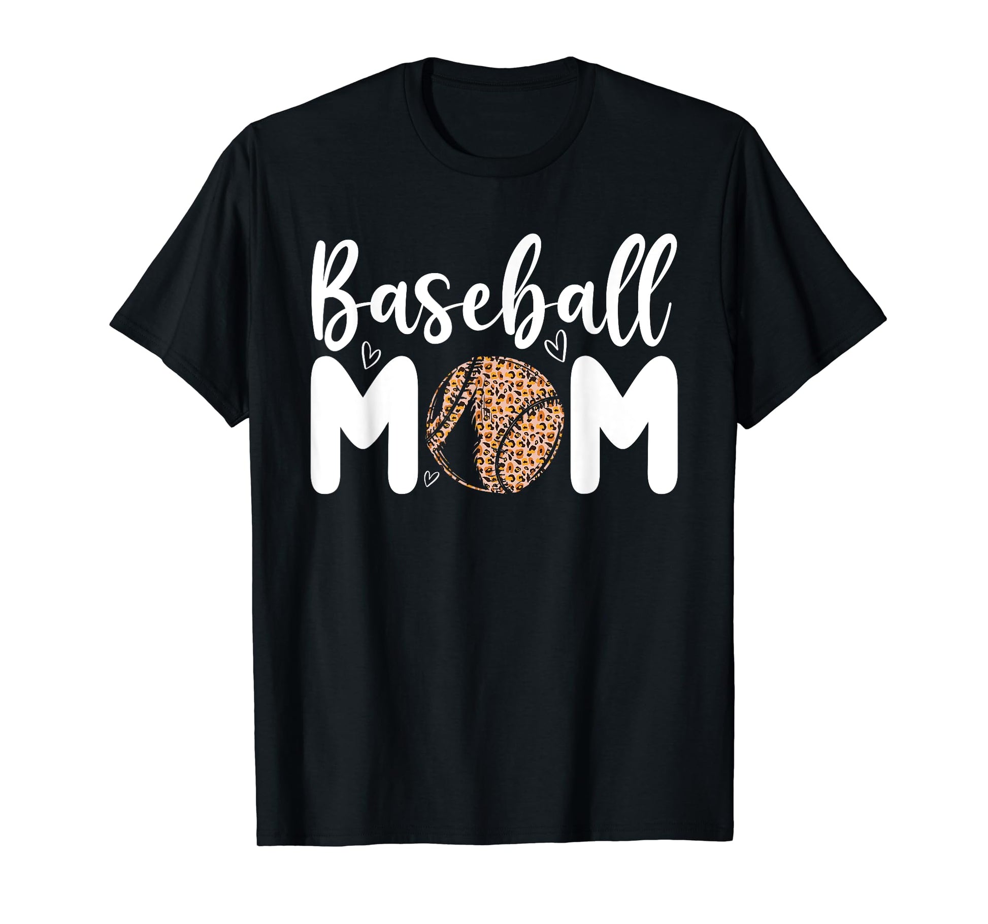 Baseball Leopard Cheetah Pattern T-Shirt - Trendy Graphic for Adults - T-Shirt, Sweatshirt, Hoodie
