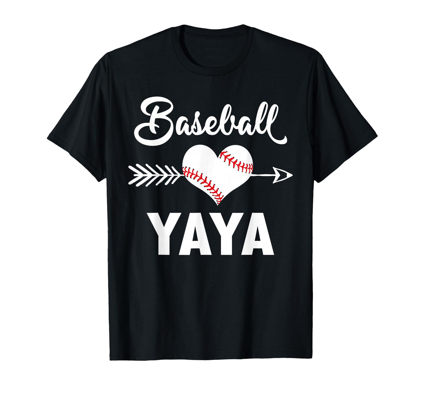Softball Baseball Yaya Leopard T-Shirt - Fun Novelty Design Men Women - T-Shirt, Sweatshirt, Hoodie