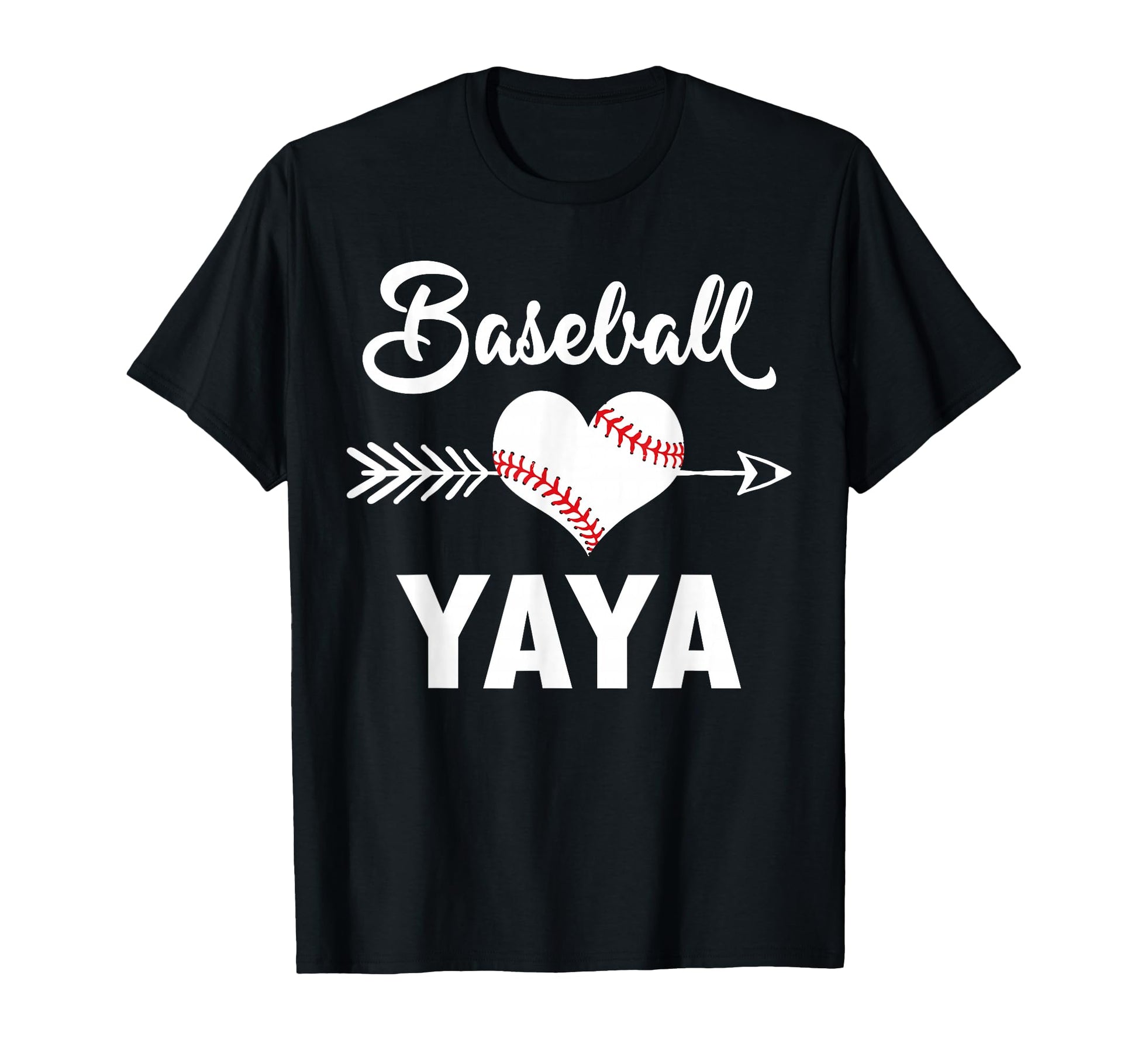 Softball Baseball Yaya Leopard T-Shirt - Fun Novelty Design Men Women - T-Shirt, Sweatshirt, Hoodie