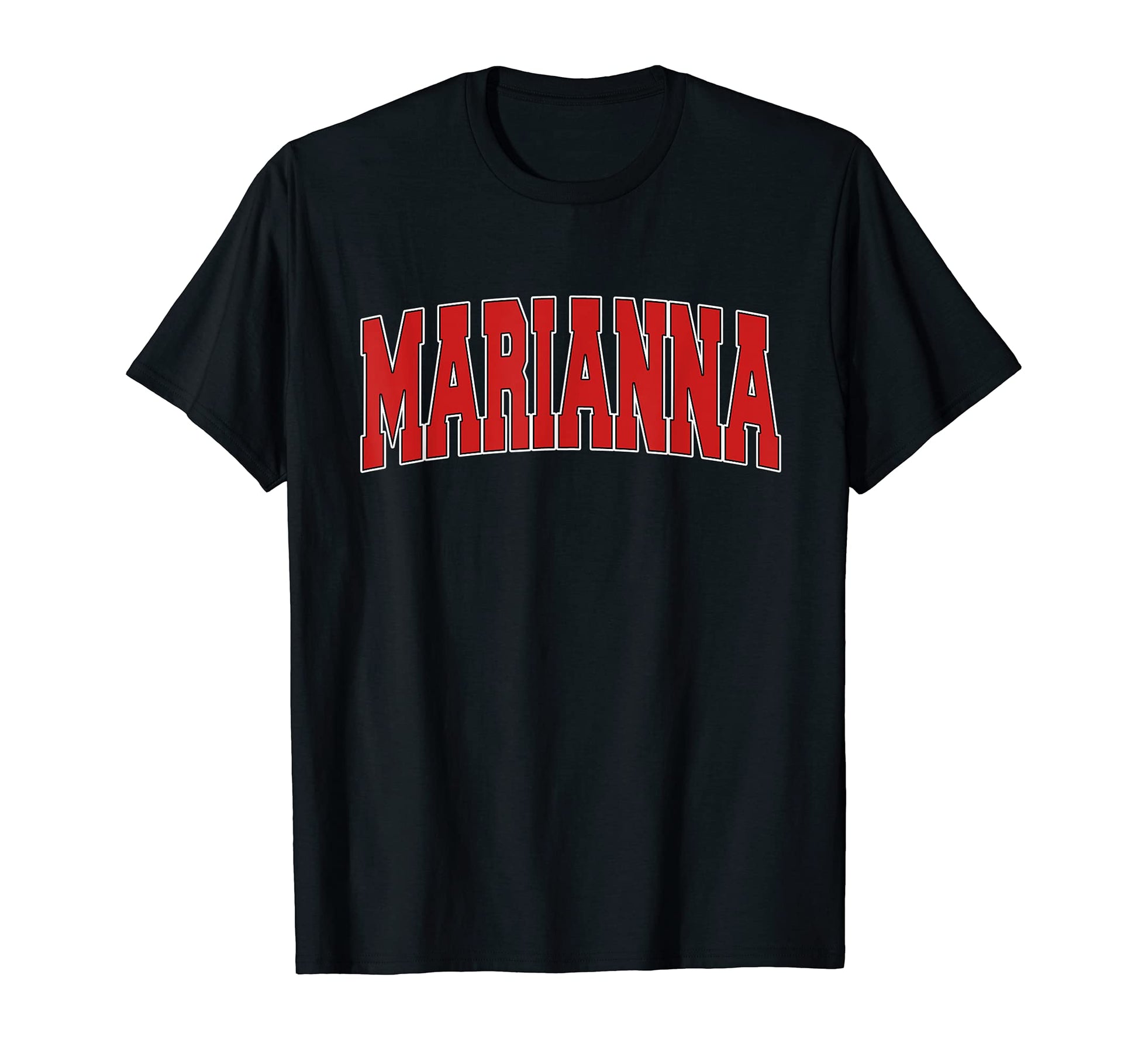 Marianna Fl Florida Varsity Usa Sports T-Shirt - Custom Art Print Men Women - T-Shirt, Sweatshirt, Hoodie