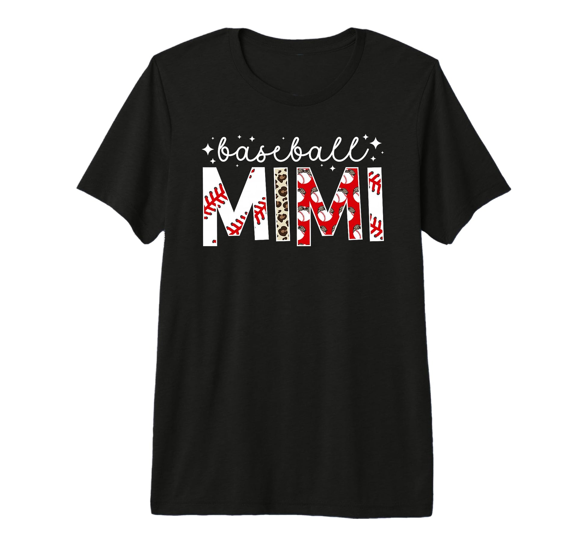 Baseball Mimi Leopard Mimi Baseball T-Shirt - Casual Everyday Wear Unisex - T-Shirt, Sweatshirt, Hoodie