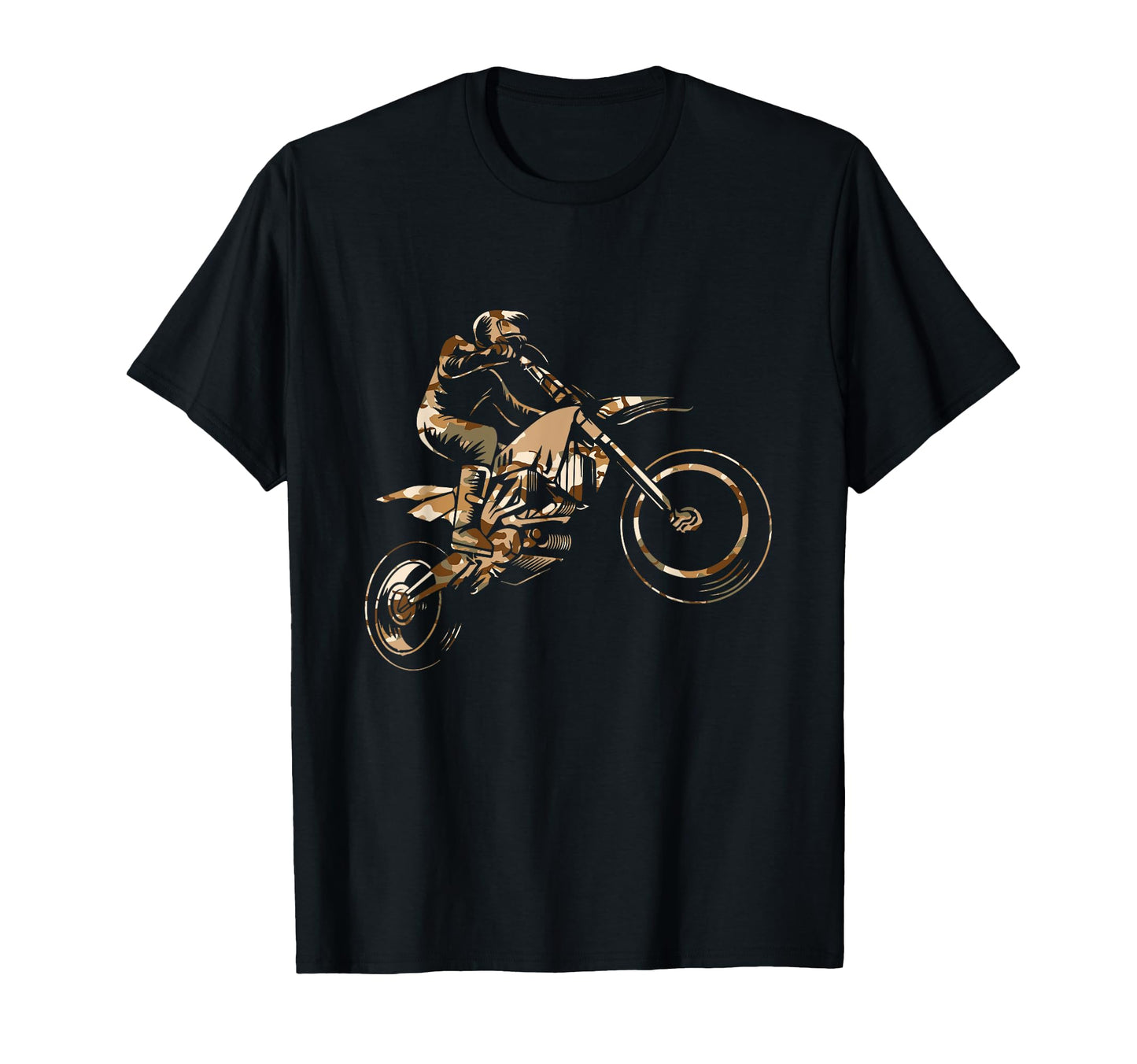 Motorcross Dirt Bike Racing Camo T-Shirt - Unique Graphic for Adults - T-Shirt, Sweatshirt, Hoodie