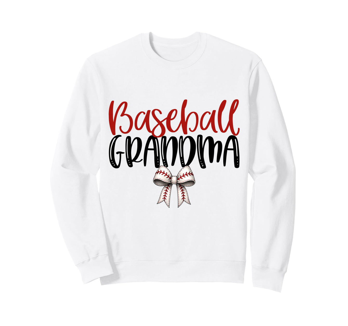 Baseball Bonus Mom Coquette Bow Game Sweatshirt - Custom Art Print Unisex - T-Shirt, Sweatshirt, Hoodie