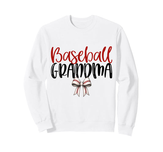 Baseball Bonus Mom Coquette Bow Game Sweatshirt - Custom Art Print Unisex - T-Shirt, Sweatshirt, Hoodie