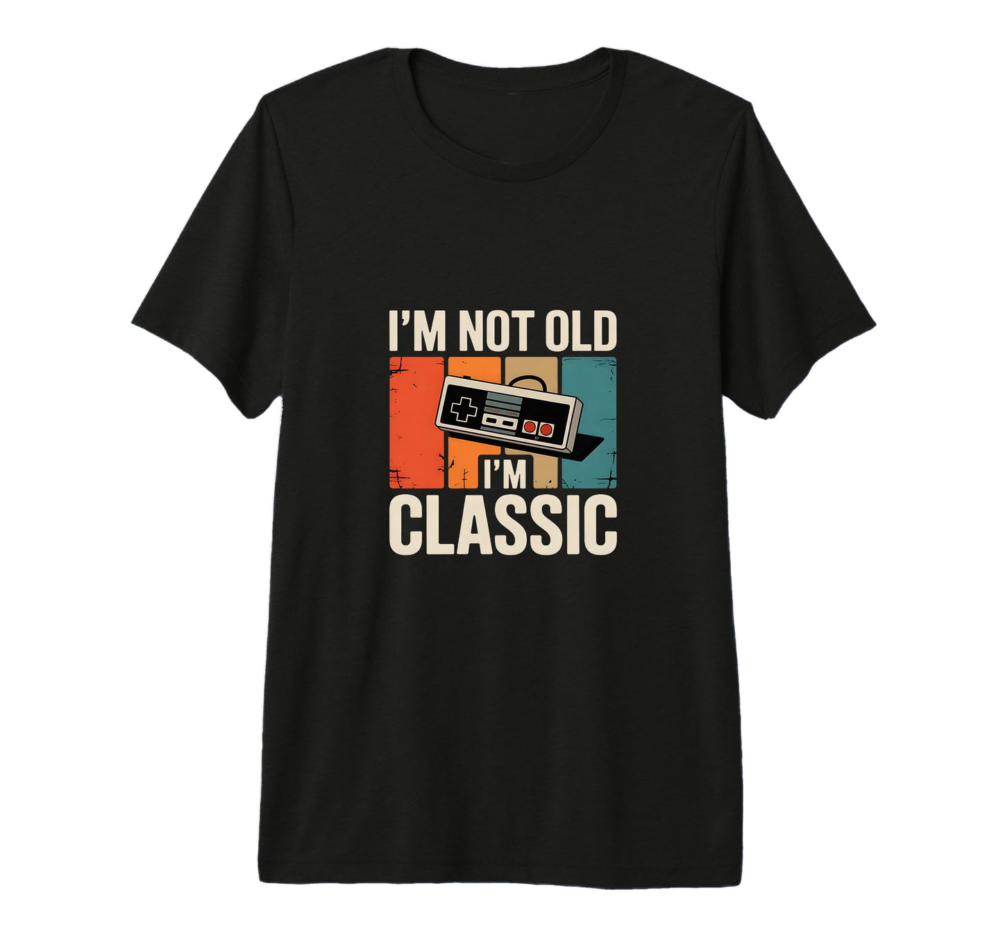 Funny Gaming Im Not Old Im Tri T-Shirt - Fun Novelty Design for Adults - T-Shirt, Sweatshirt, Hoodie