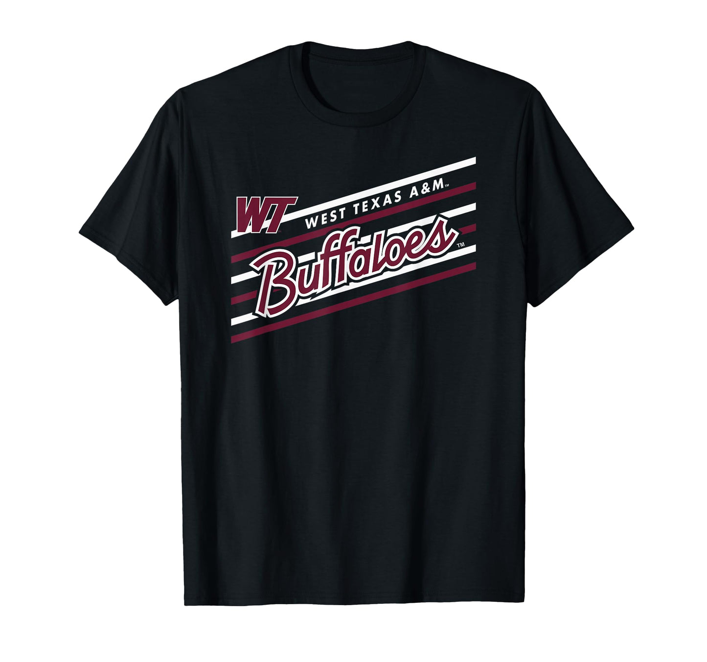 West Texas M Buffaloes Performer Black T-Shirt - Graphic Print for Adults - T-Shirt, Sweatshirt, Hoodie