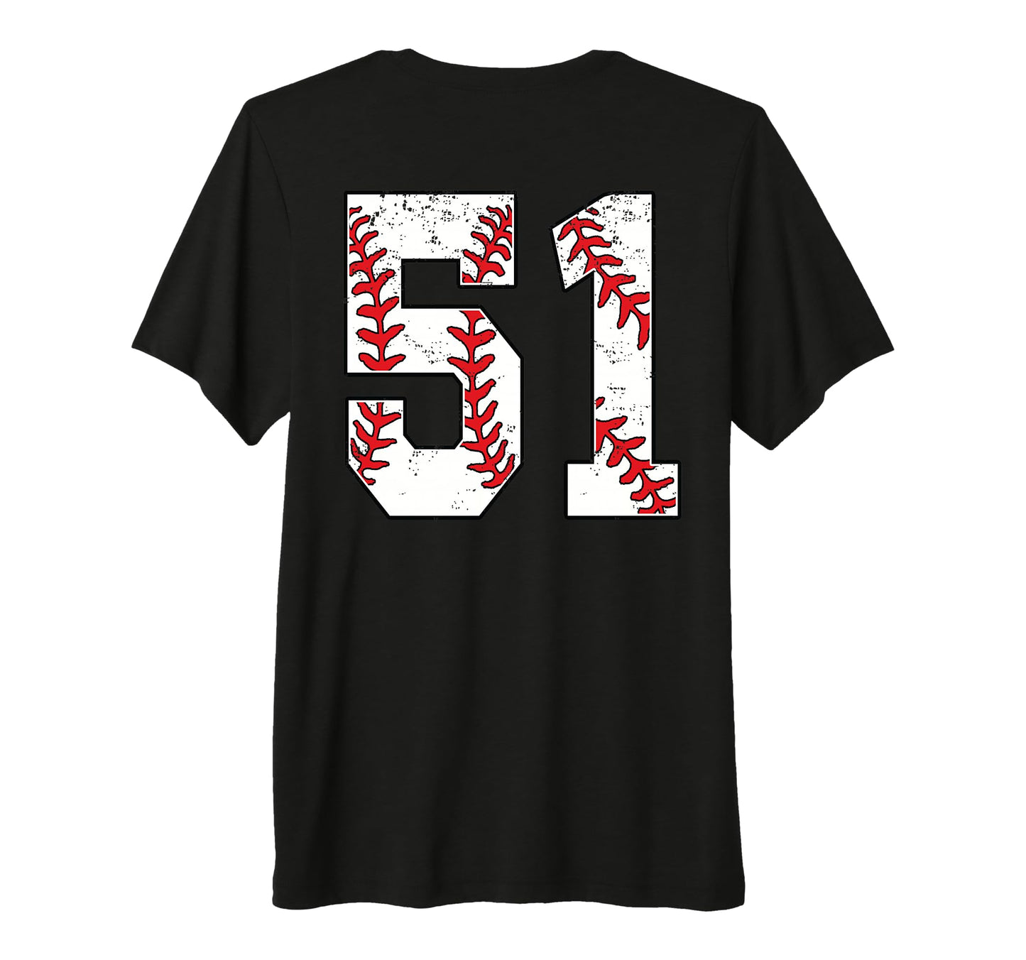 Number 51 Baseball Jersey Number 51 T-Shirt - Casual Everyday Wear Unisex - T-Shirt, Sweatshirt, Hoodie