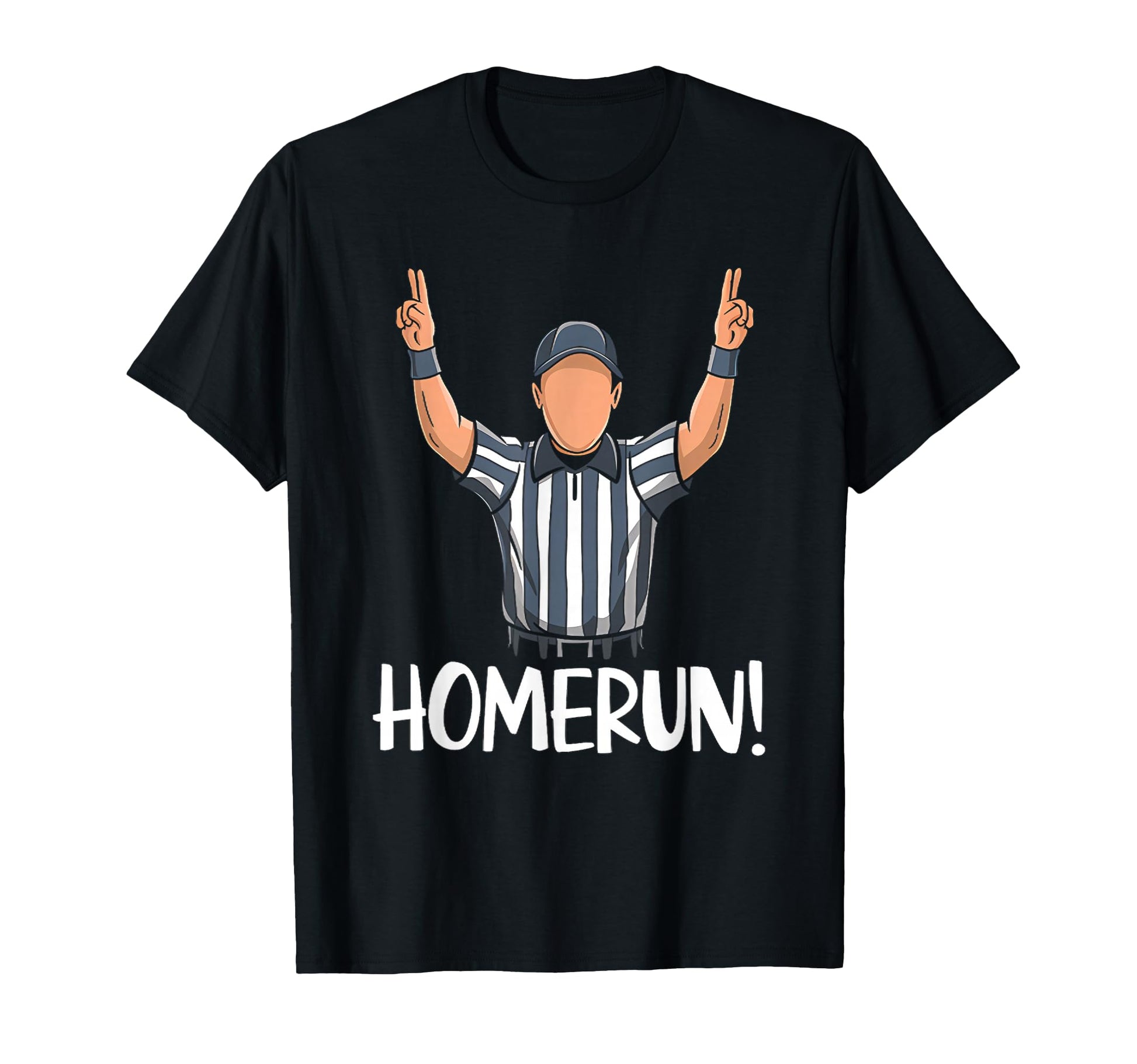 Homerun Referee American Football Sport T-Shirt - Graphic Print for Adults - T-Shirt, Sweatshirt, Hoodie