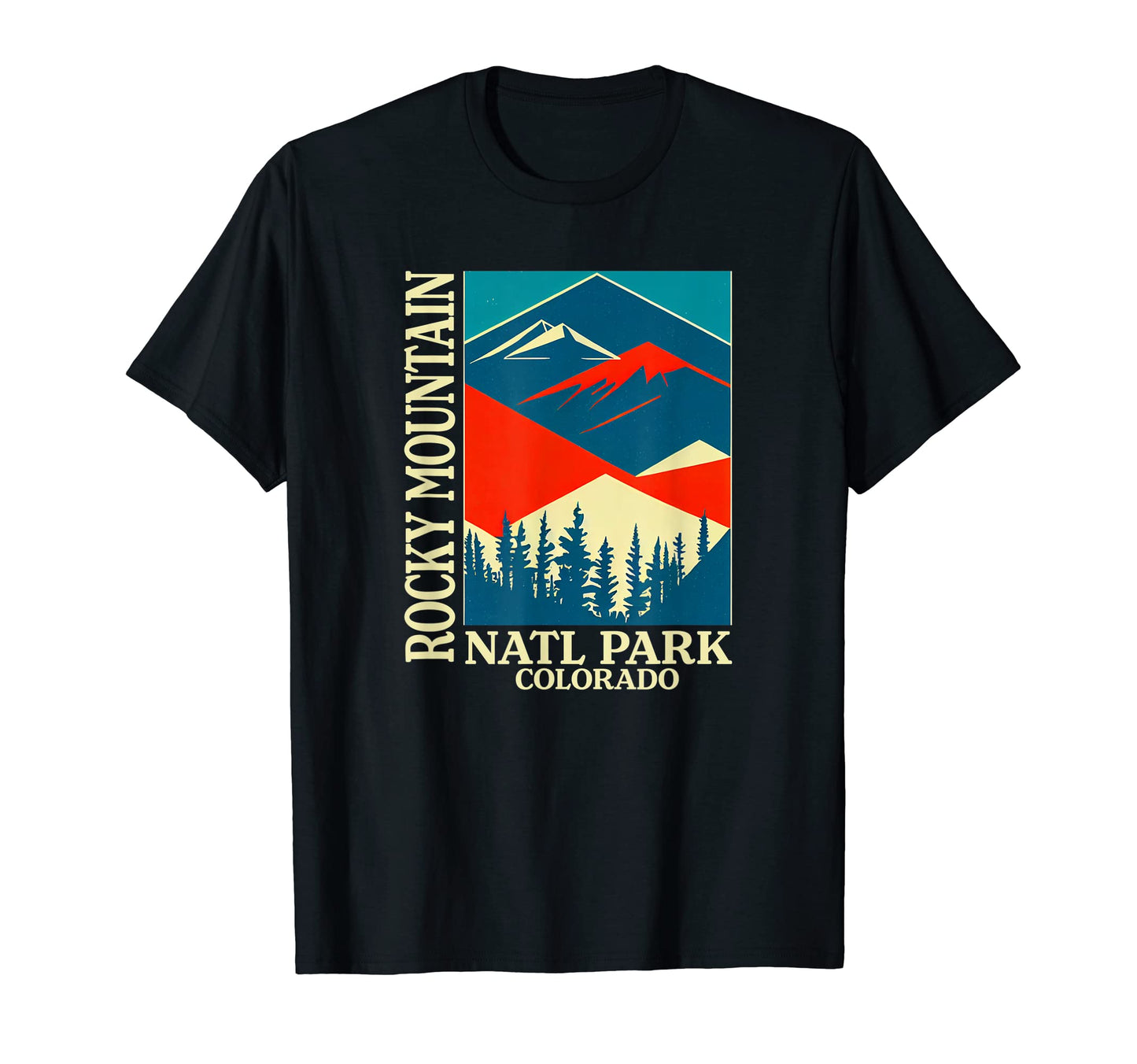 Colorado Rocky Mountain National Park T-Shirt - Graphic Print Men Women - T-Shirt, Sweatshirt, Hoodie