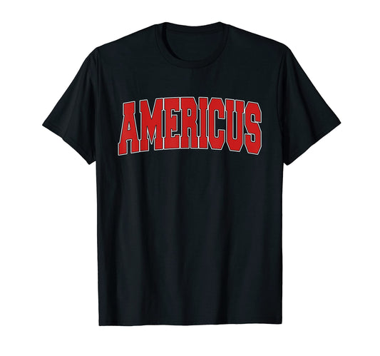 Americus Ga Georgia Varsity Usa Sports T-Shirt - Aesthetic Graphic Unisex - T-Shirt, Sweatshirt, Hoodie