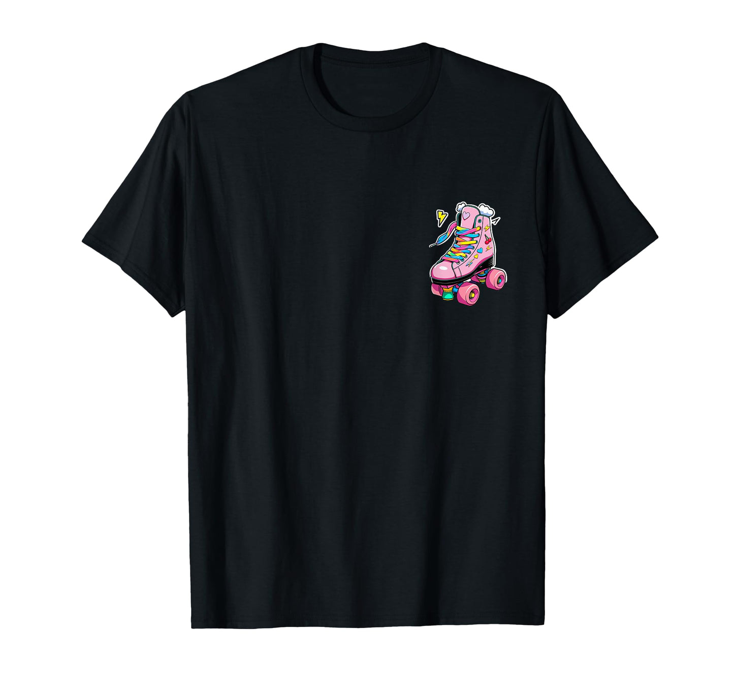 Pastel Roller Skate Kidcore Art T-Shirt - Casual Everyday Wear Unisex - T-Shirt, Sweatshirt, Hoodie