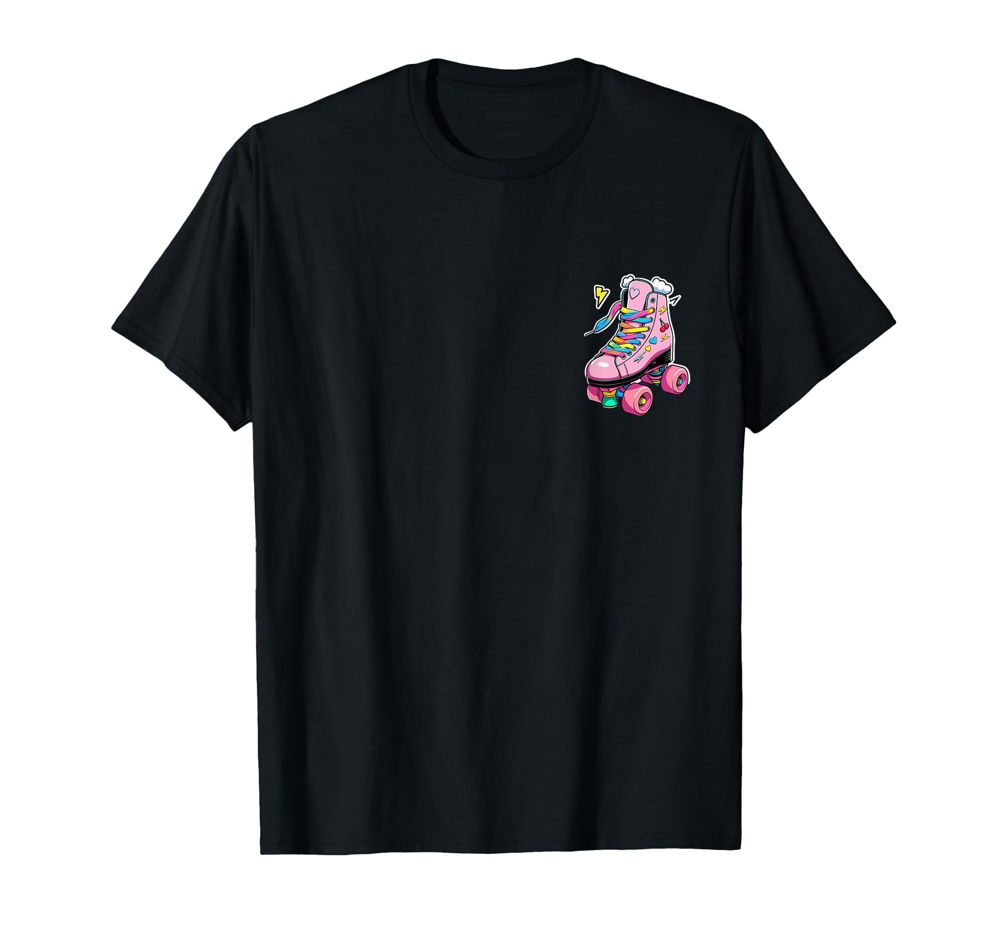 Pastel Roller Skate Kidcore Art T-Shirt - Casual Everyday Wear Unisex - T-Shirt, Sweatshirt, Hoodie