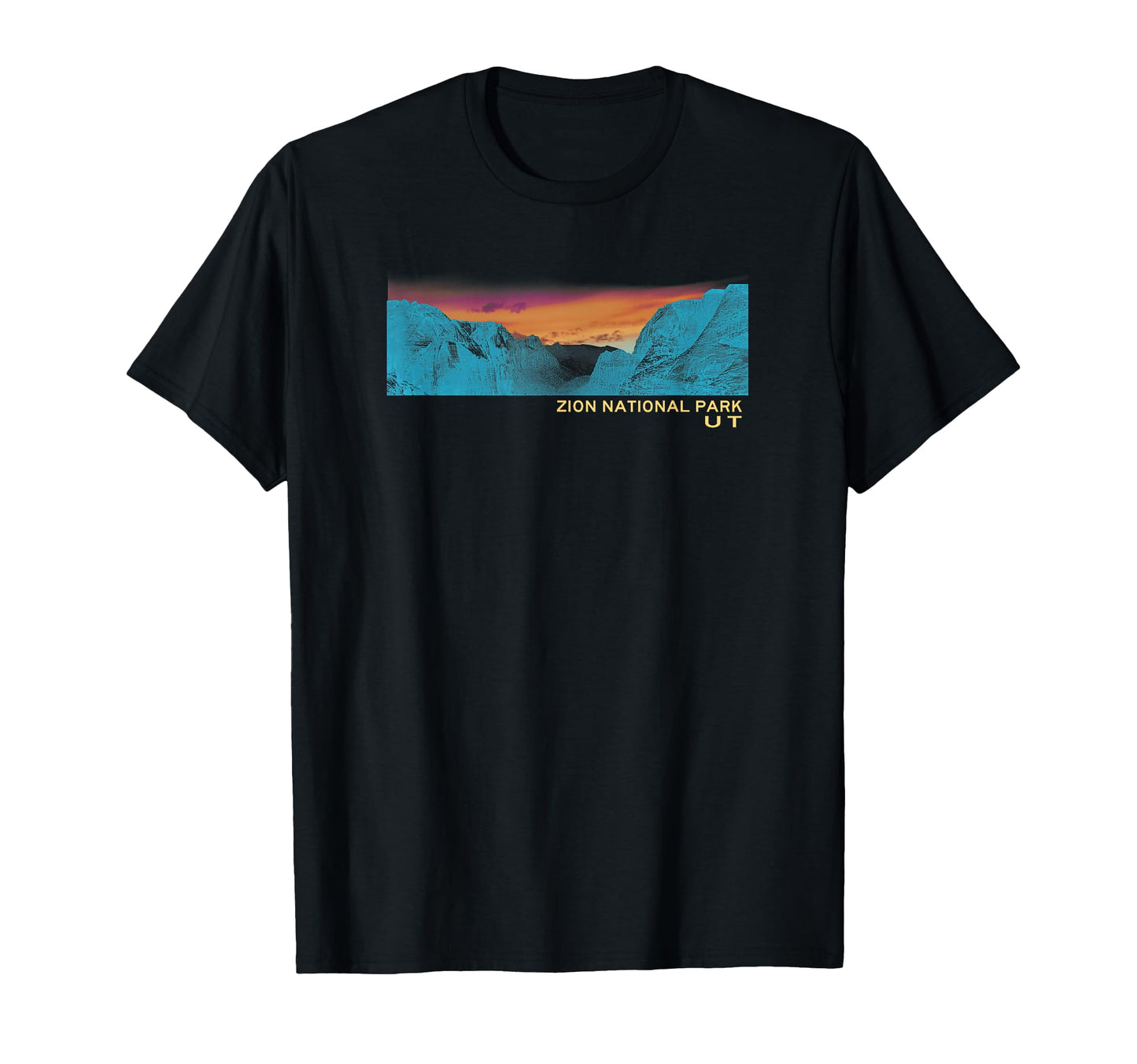 Zion National Park T-Shirt - Novelty Apparel for Adults - T-Shirt, Sweatshirt, Hoodie