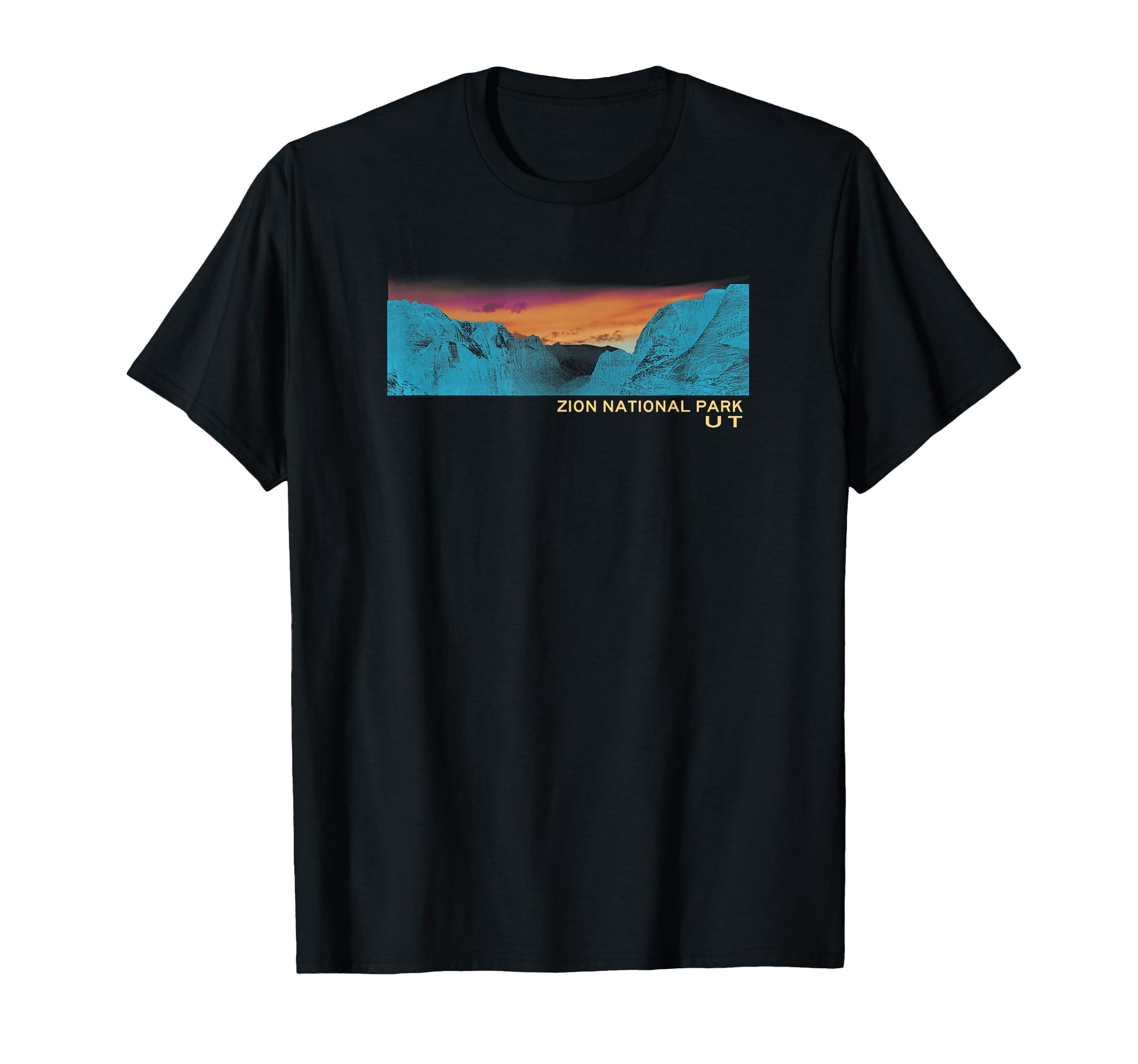 Zion National Park T-Shirt - Novelty Apparel for Adults - T-Shirt, Sweatshirt, Hoodie