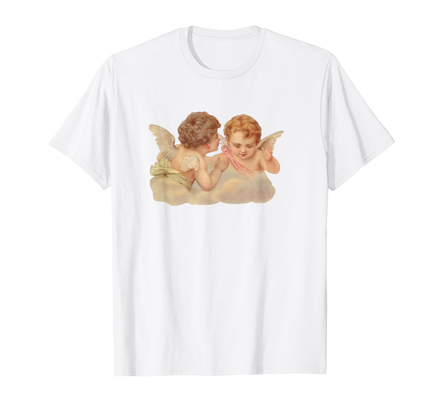 Angel Coquette Girlcore Y2K Aesthetic T-Shirt - Custom Art Print for Adults - T-Shirt, Sweatshirt, Hoodie