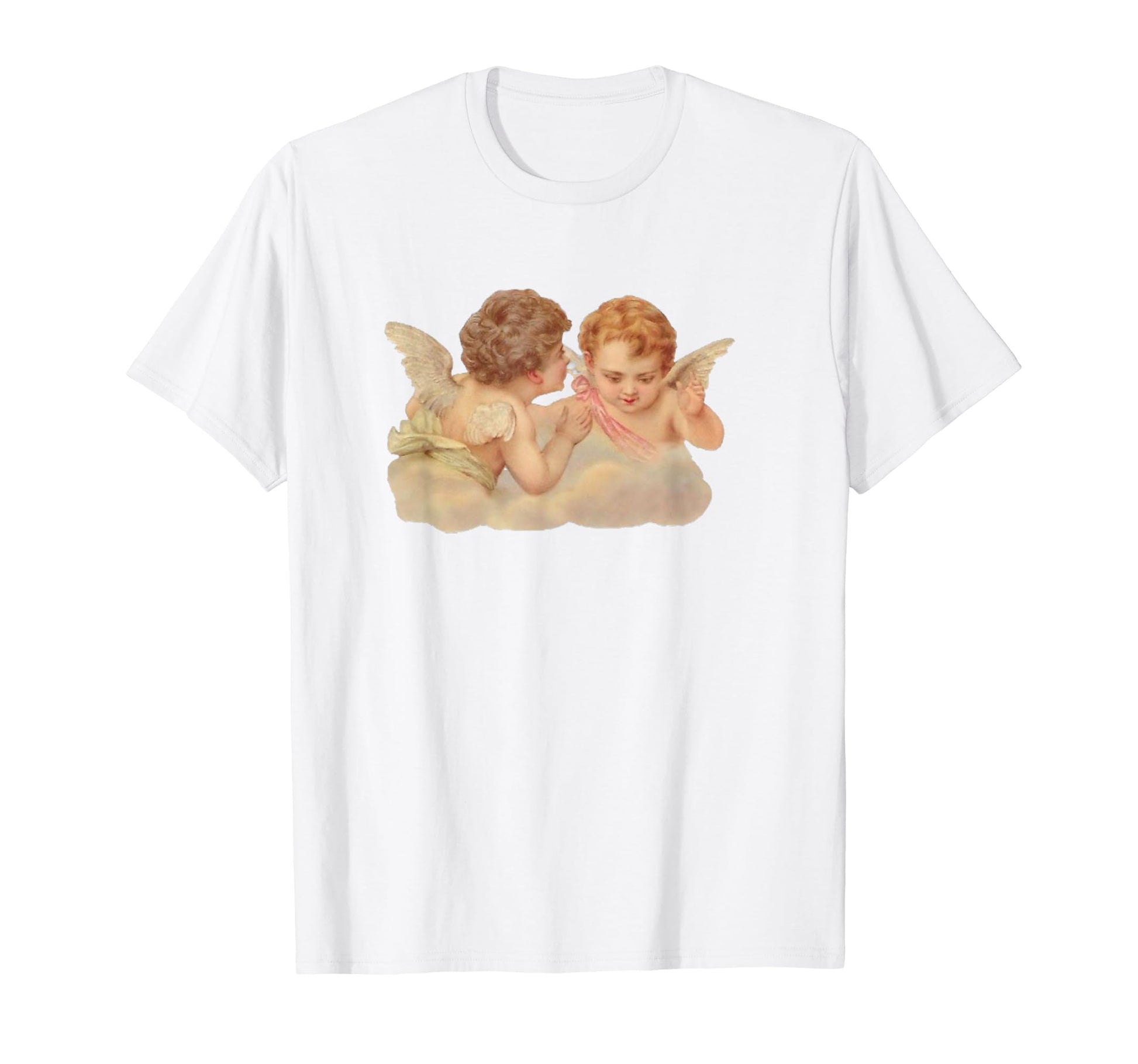 Angel Coquette Girlcore Y2K Aesthetic T-Shirt - Custom Art Print for Adults - T-Shirt, Sweatshirt, Hoodie
