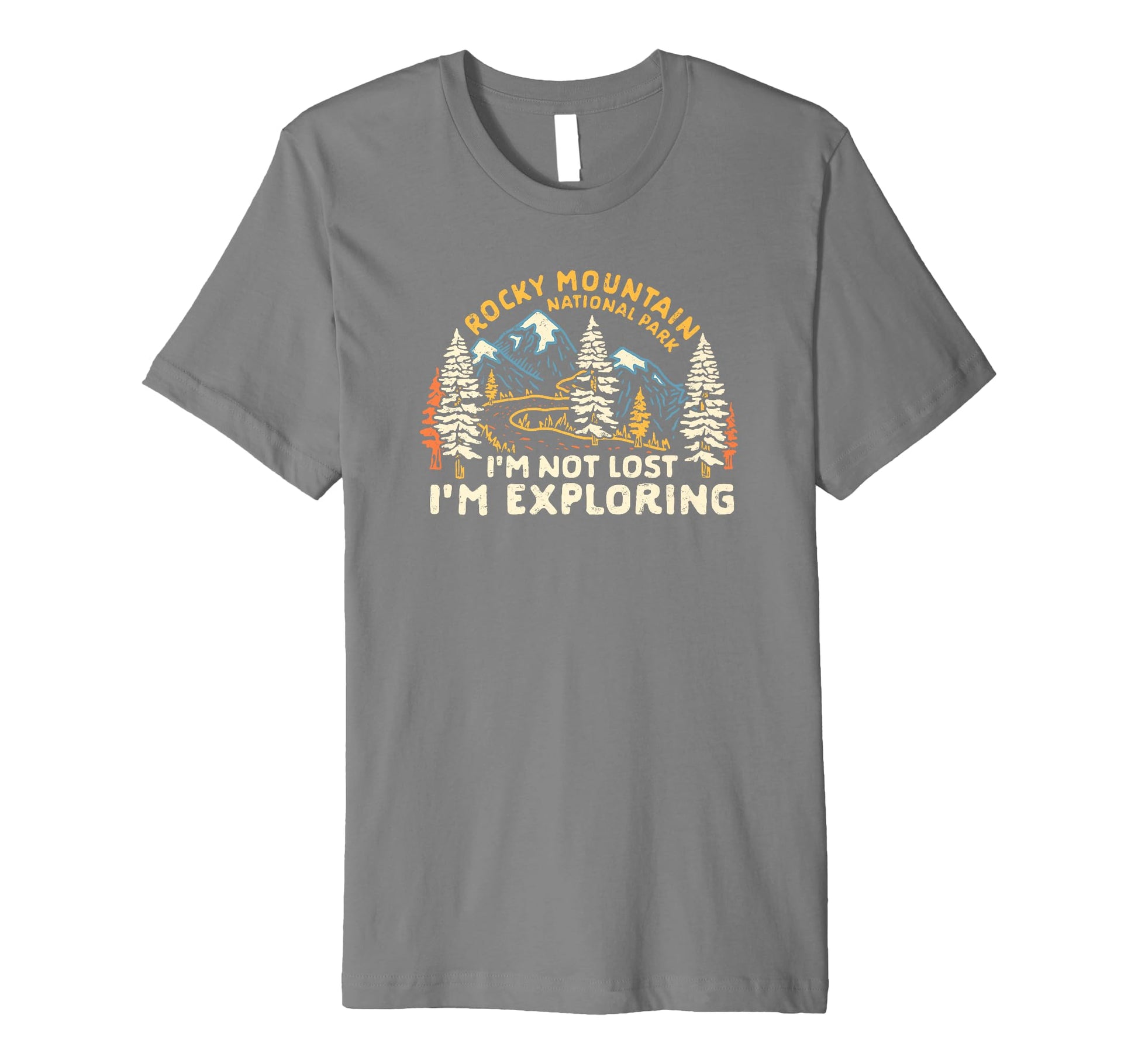 Rocky Mountain National Park T-Shirt - Unique Graphic Unisex - T-Shirt, Sweatshirt, Hoodie