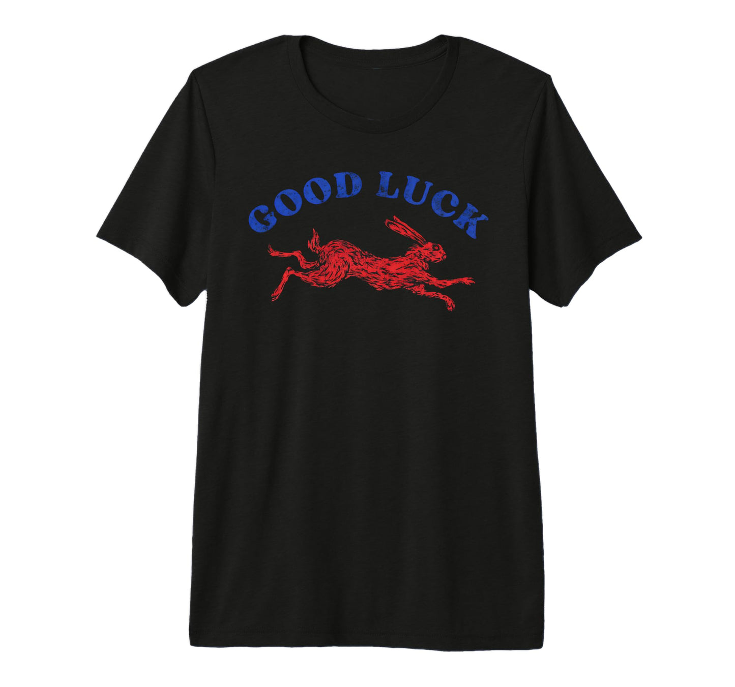 Western 90S Lucky Rabbit Womens T-Shirt - Fun Novelty Design Men Women - T-Shirt, Sweatshirt, Hoodie