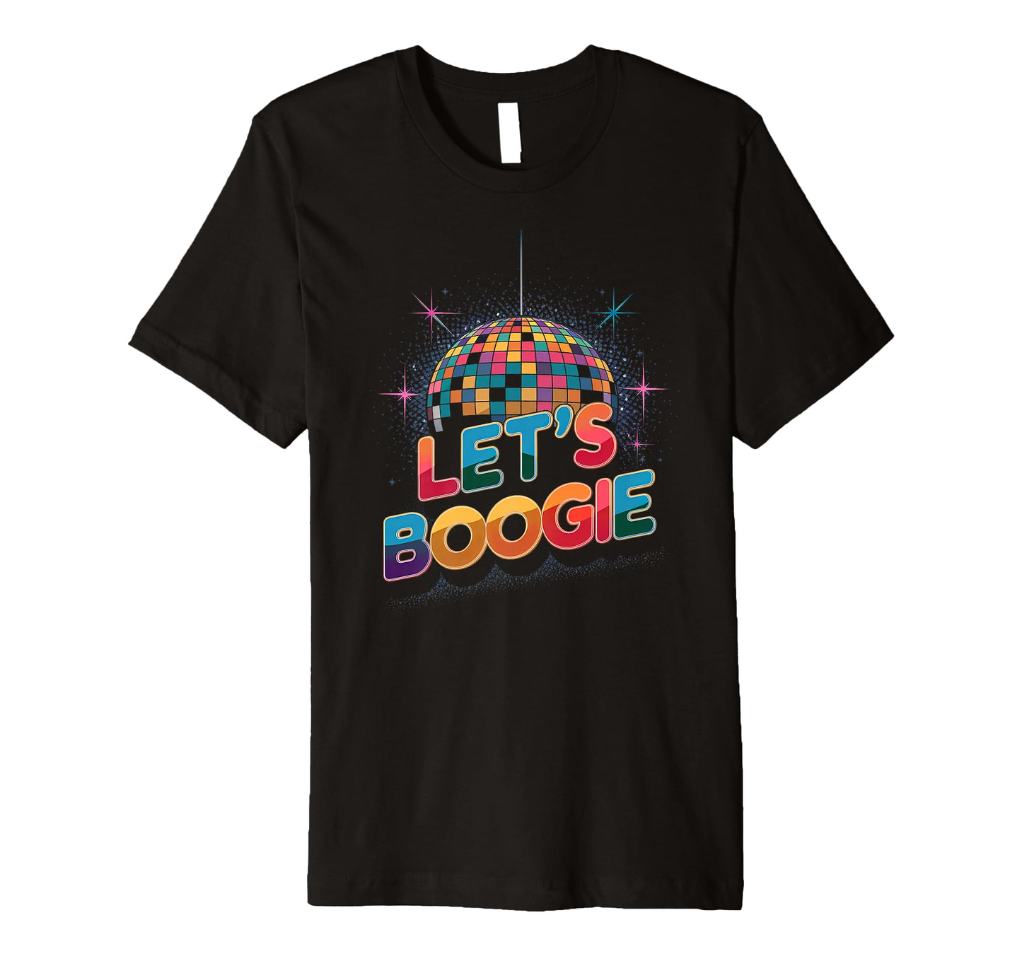 Disco Ball Lets Boogie Fever Discoball T-Shirt - Trendy Graphic Men Women - T-Shirt, Sweatshirt, Hoodie