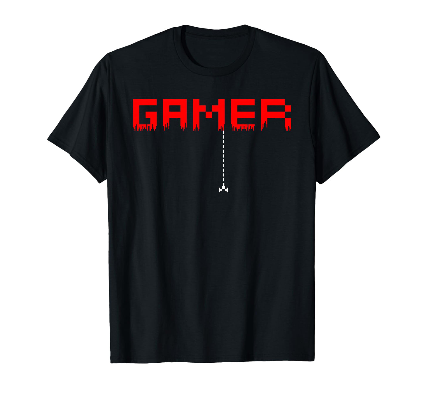 Gamer Pixel Old School Arcade Gaming Gift T-Shirt - Minimalist Print Unisex - T-Shirt, Sweatshirt, Hoodie