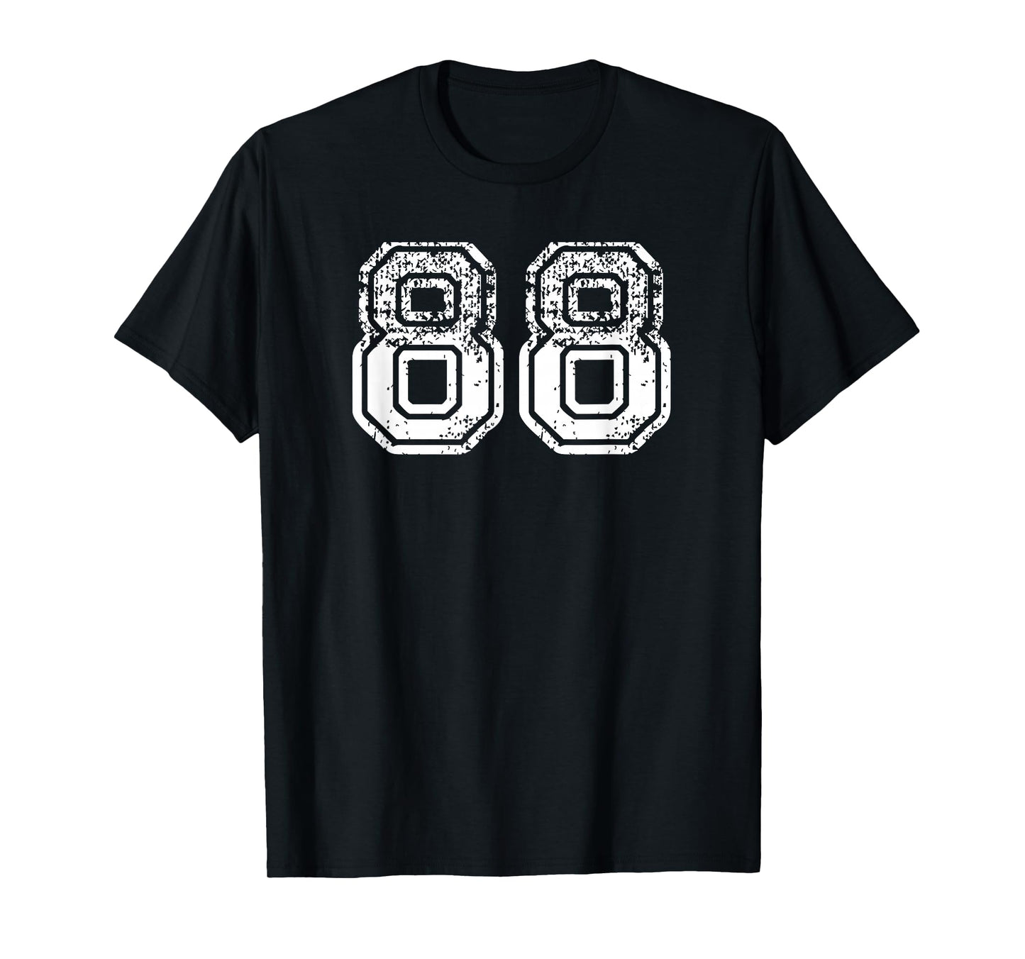 Number 88 Baseball Football Soccer T-Shirt - Minimalist Print Men Women - T-Shirt, Sweatshirt, Hoodie