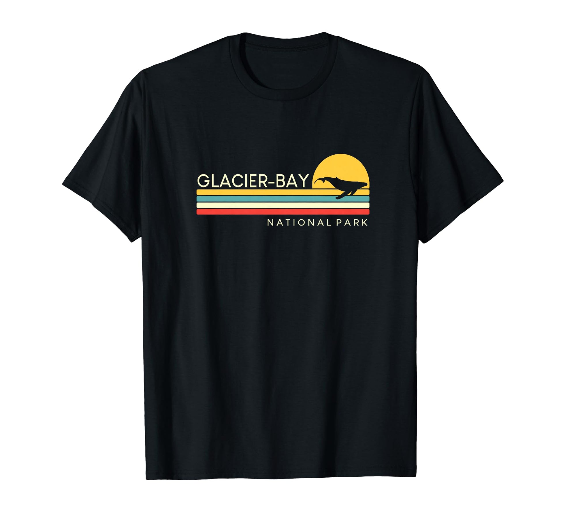 Glacier Bay National Park Whale T-Shirt - Fun Novelty Design Unisex - T-Shirt, Sweatshirt, Hoodie