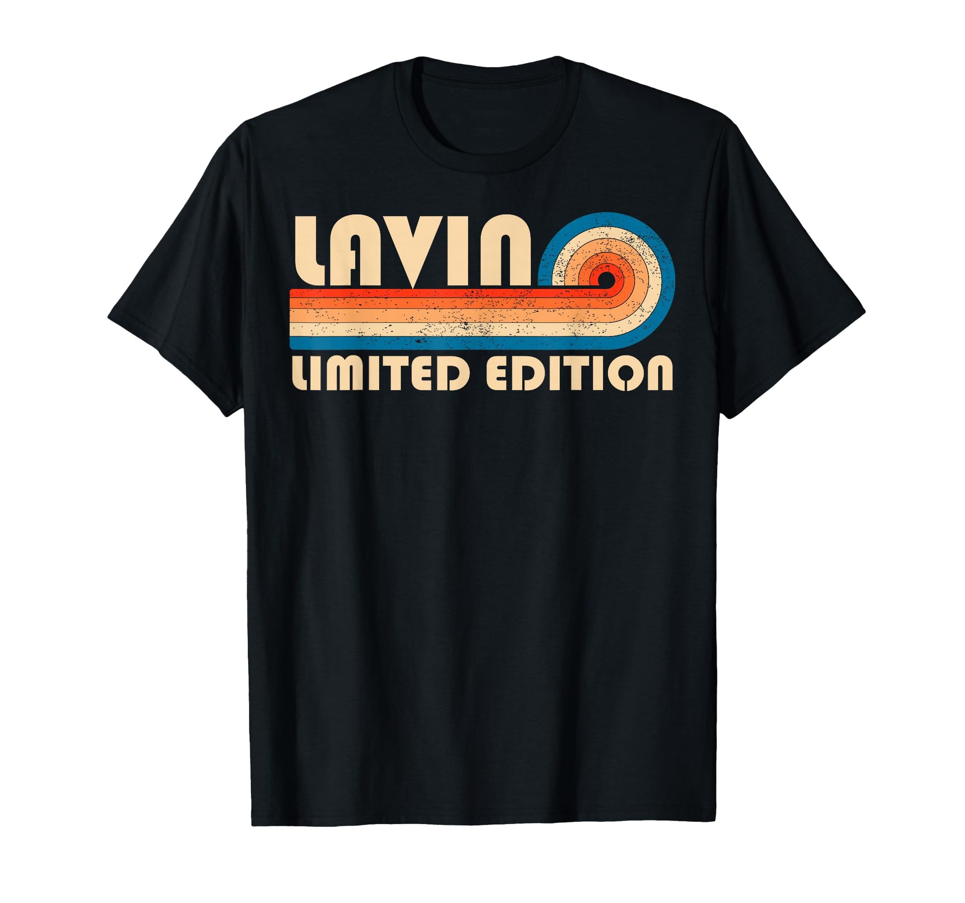 Lavin 70S 80S Sunset Stripe T-Shirt - Minimalist Print Men Women - T-Shirt, Sweatshirt, Hoodie