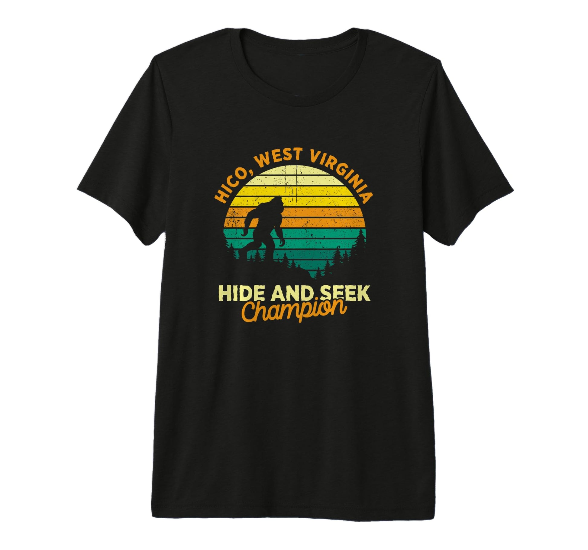 Hico West Virginia Big Foot T-Shirt - Casual Everyday Wear for Adults - T-Shirt, Sweatshirt, Hoodie