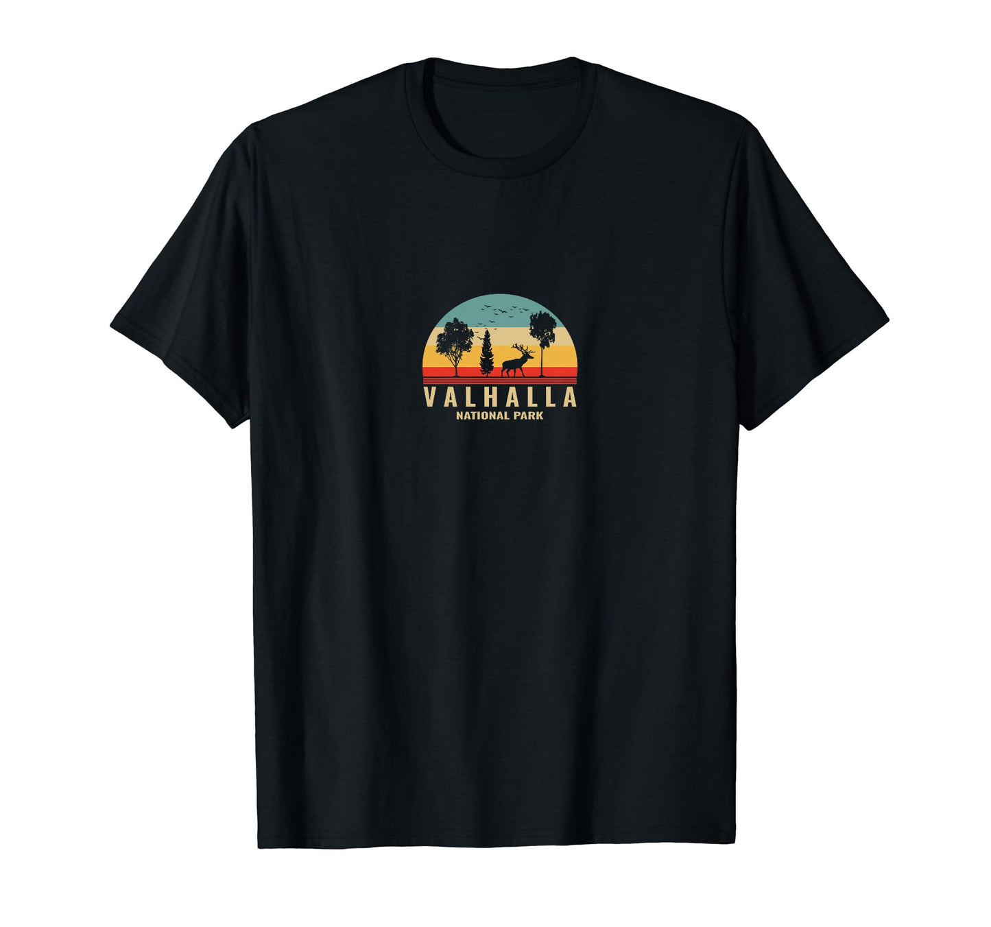 Walhalla National Park Viking T-Shirt - Fun Novelty Design for Adults - T-Shirt, Sweatshirt, Hoodie