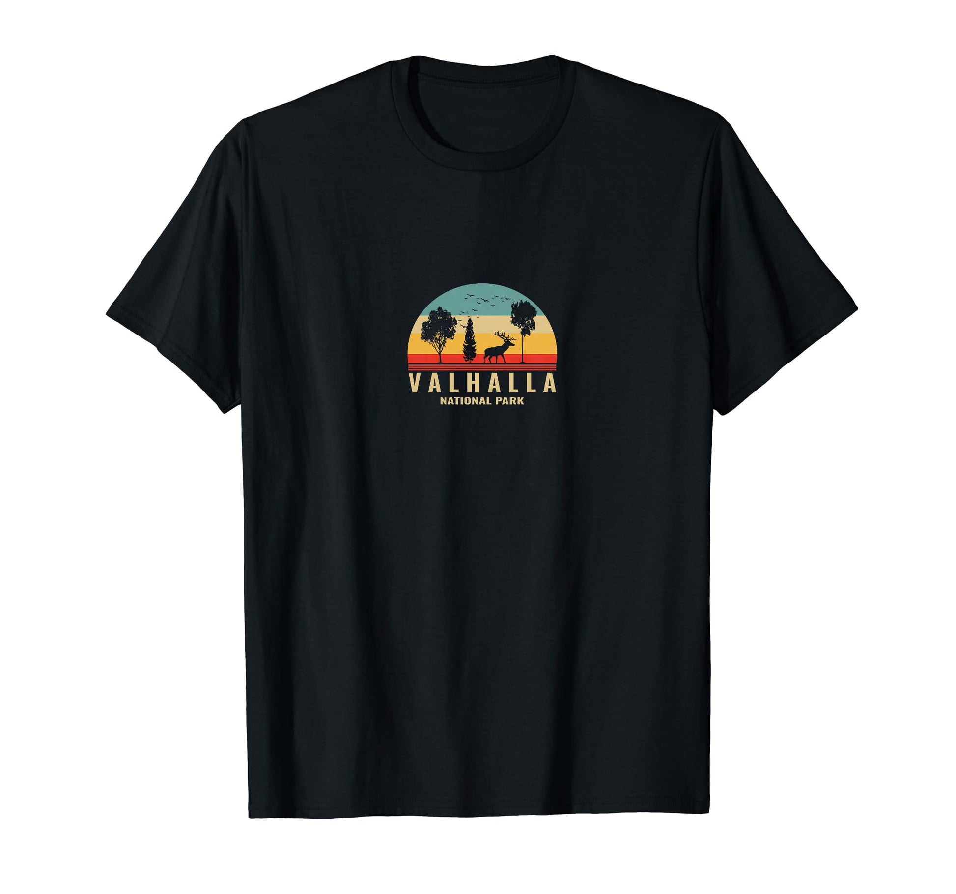 Walhalla National Park Viking T-Shirt - Fun Novelty Design for Adults - T-Shirt, Sweatshirt, Hoodie