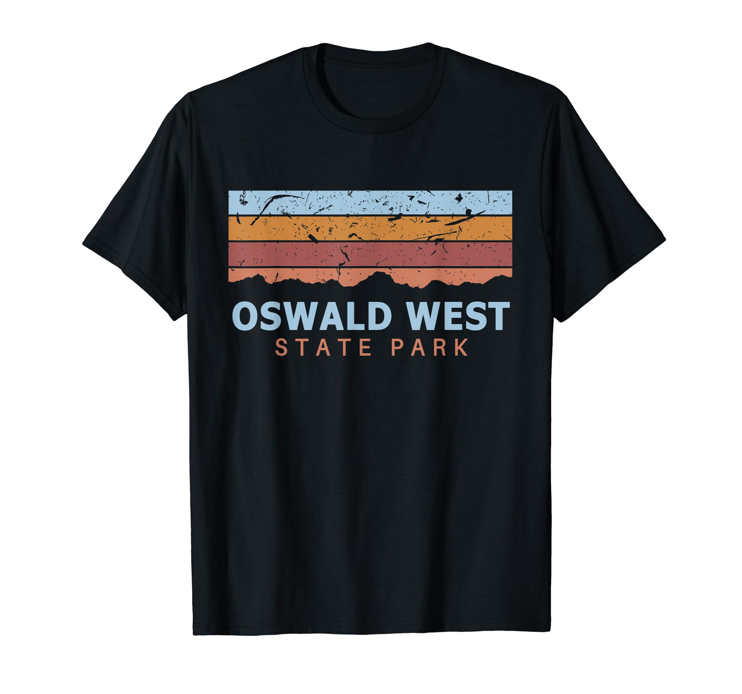 Oswald West State Park Oregon T-Shirt - Minimalist Print Men Women - T-Shirt, Sweatshirt, Hoodie
