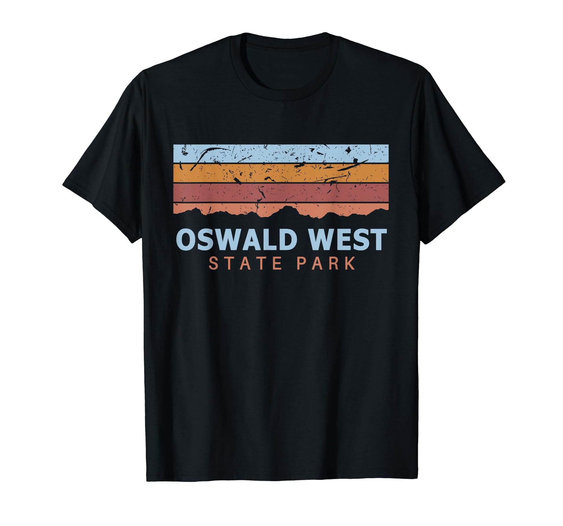 Oswald West State Park Oregon T-Shirt - Minimalist Print Men Women - T-Shirt, Sweatshirt, Hoodie