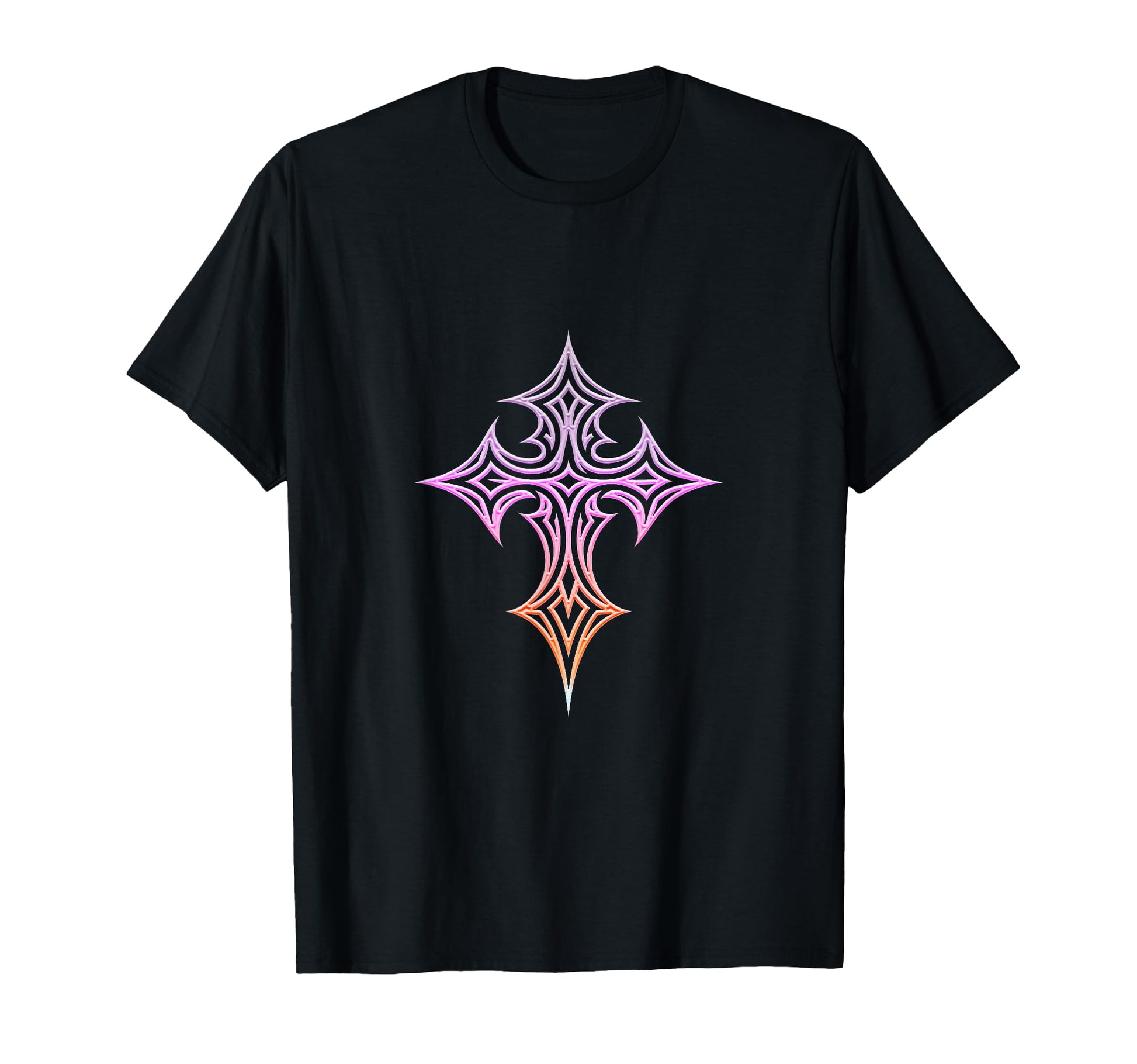Gothic Cross Y2K Aesthetic Emo Goth T-Shirt - Fun Novelty Design Men Women - T-Shirt, Sweatshirt, Hoodie