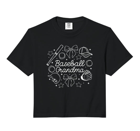 Baseball Grandma Coquette Grandma Sweatshirt - Streetwear Style for Adults - T-Shirt, Sweatshirt, Hoodie
