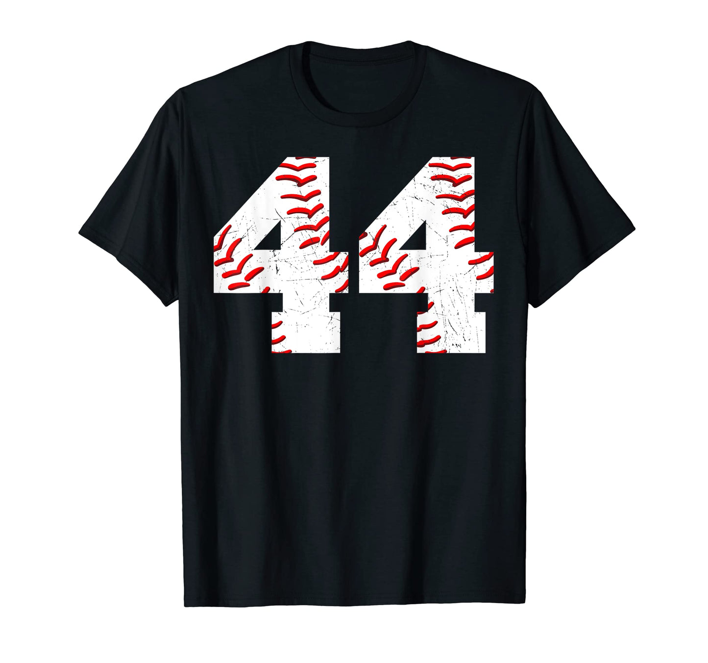 44 Birthday Baseball Theme Bday Party T-Shirt - Trendy Graphic Unisex - T-Shirt, Sweatshirt, Hoodie