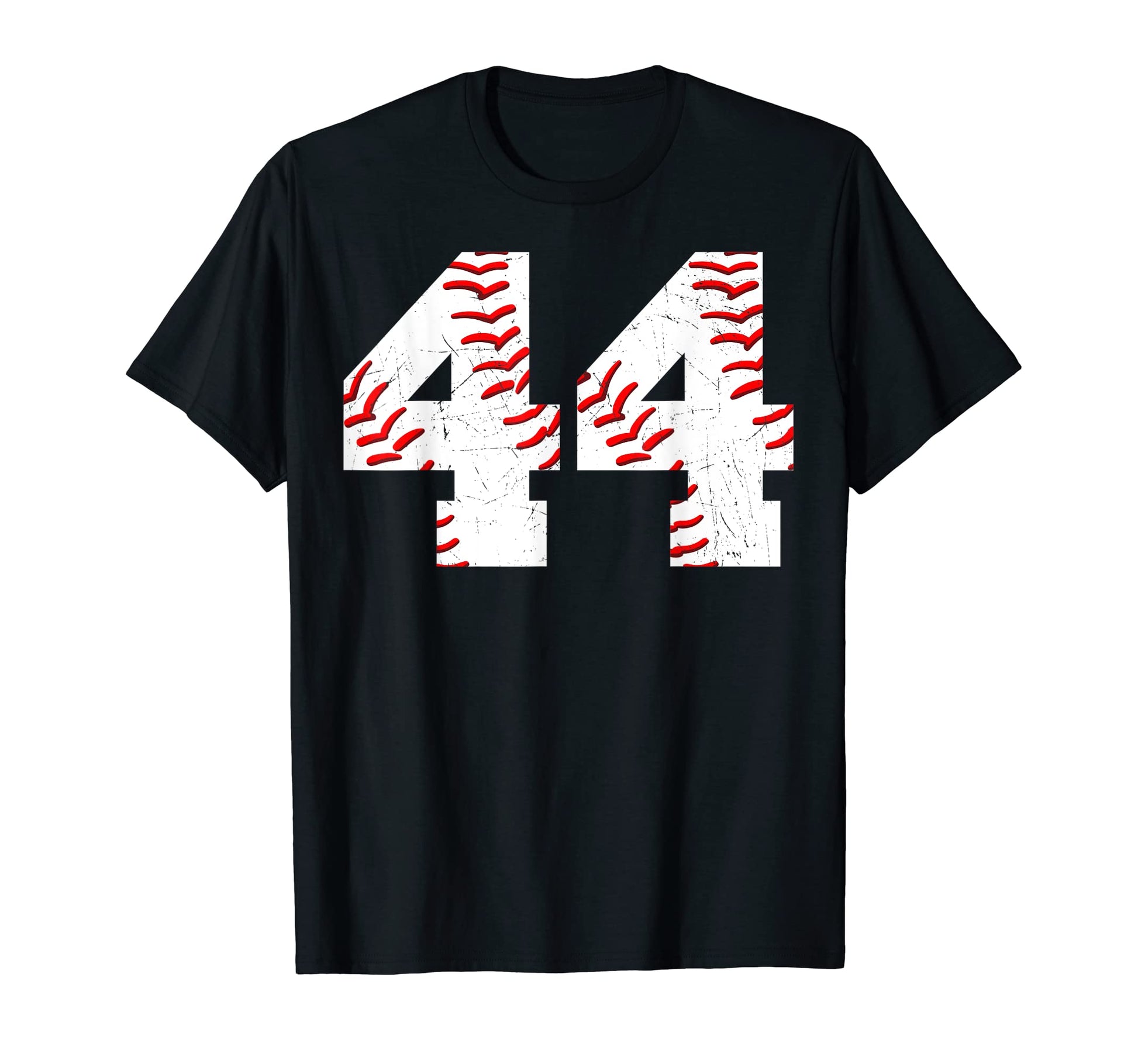 44 Birthday Baseball Theme Bday Party T-Shirt - Trendy Graphic Unisex - T-Shirt, Sweatshirt, Hoodie